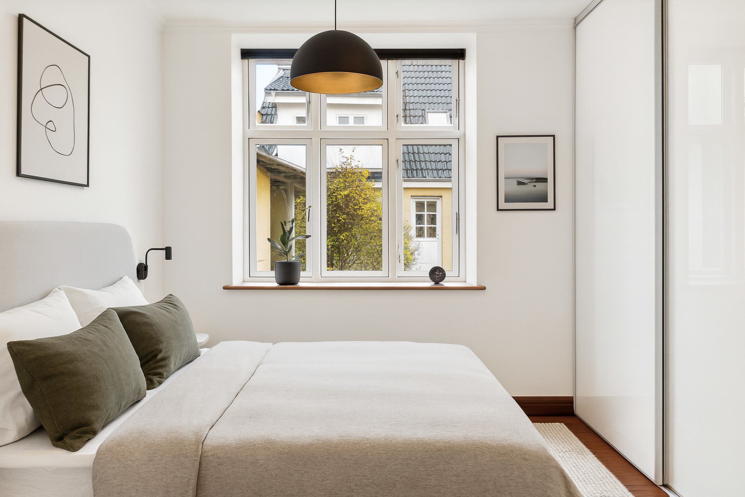 Miniaturebillede 2: soveværelse - ny indretning. Billede af Slotsgade 6A, st.., 4200 Slagelse