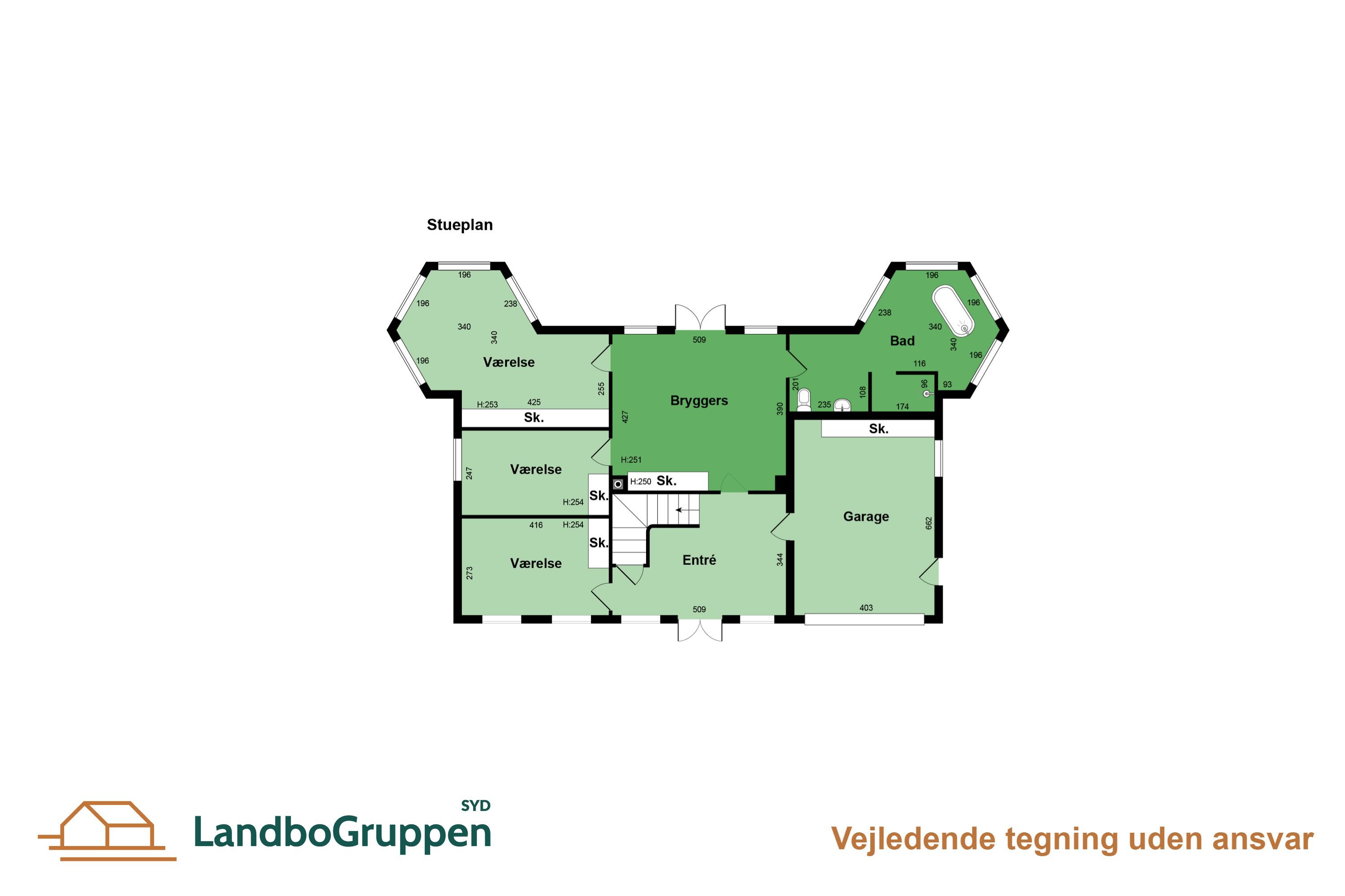 Plantegninger billede af Klovtoftvej 10, Klovtoft, 6230 Rødekro