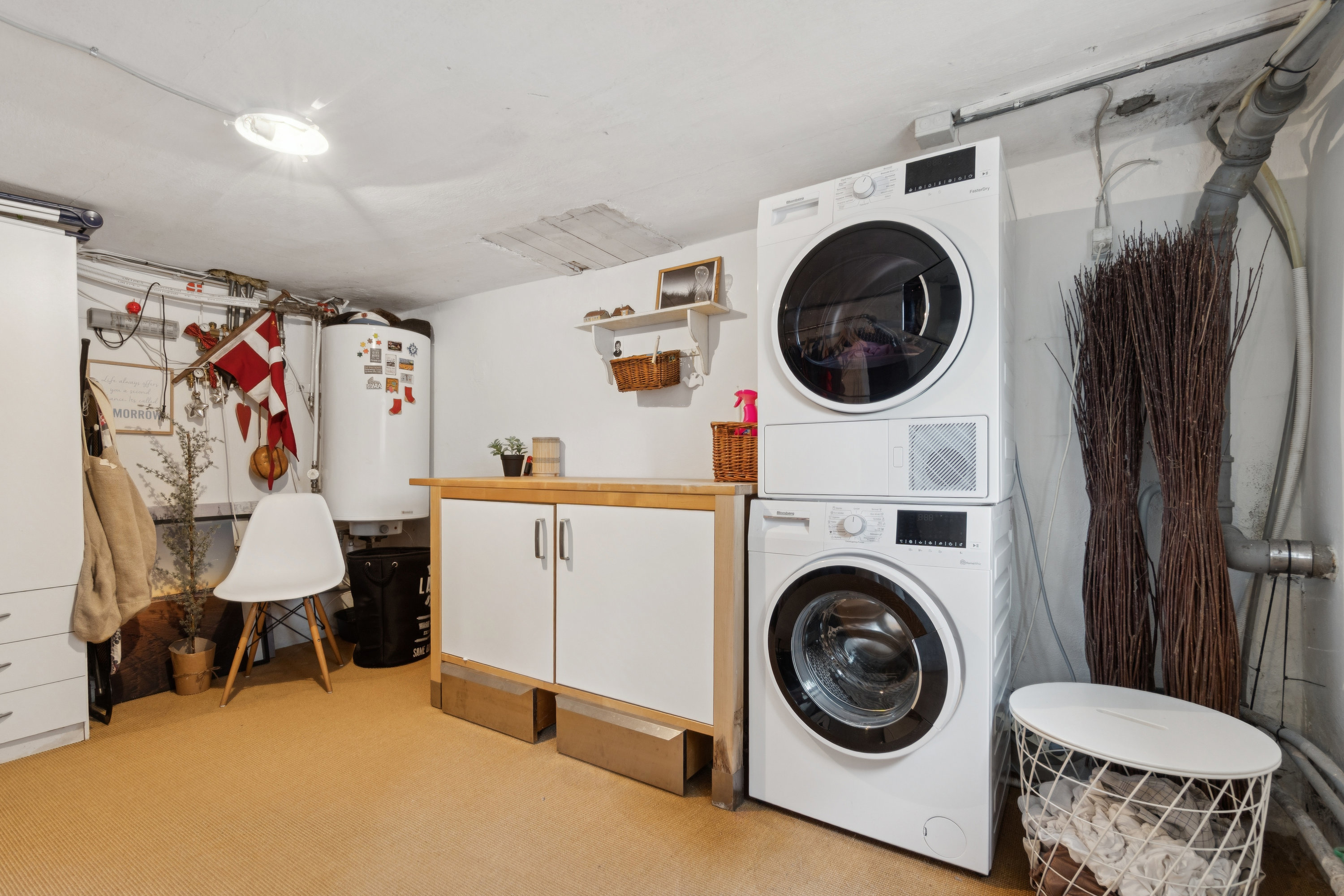 Fremhævet vaskerum billede i fuldskærmstilstand. Billede af Karetmagervej 1, Sydtødsø, 7900 Nykøbing M