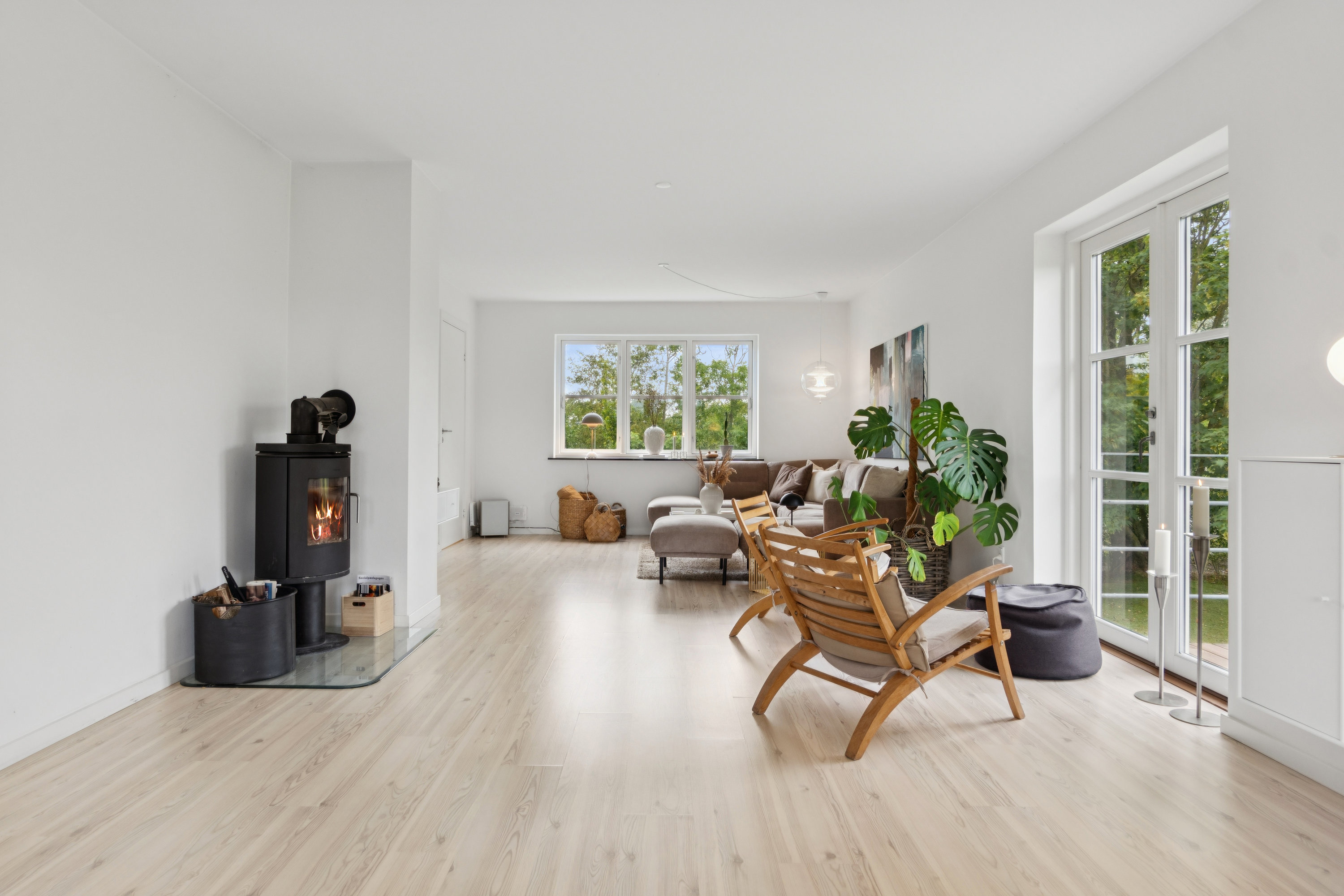 Fremhævet stue billede i fuldskærmstilstand. Billede af Karetmagervej 1, Sydtødsø, 7900 Nykøbing M