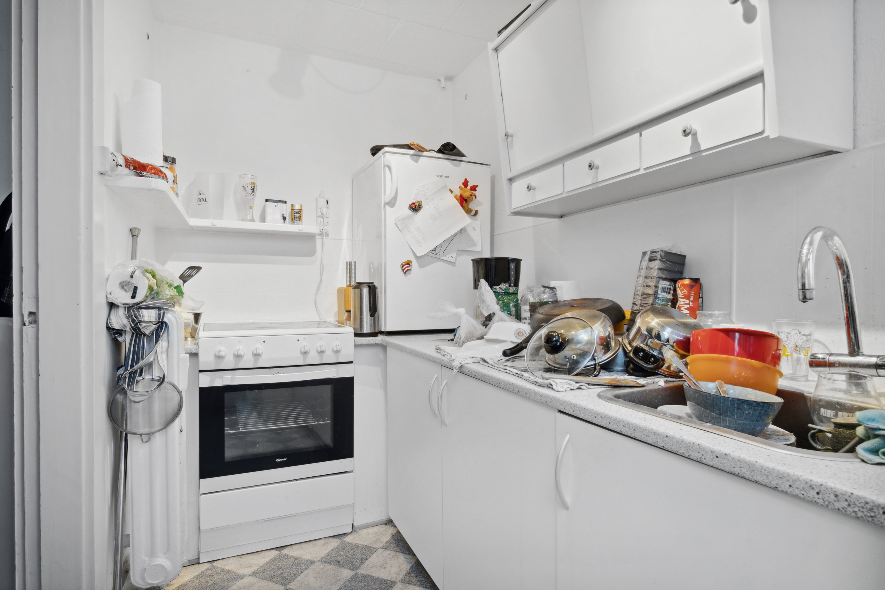 Fremhævet køkken billede i fuldskærmstilstand. Billede af Præstegade 22, 6760 Ribe