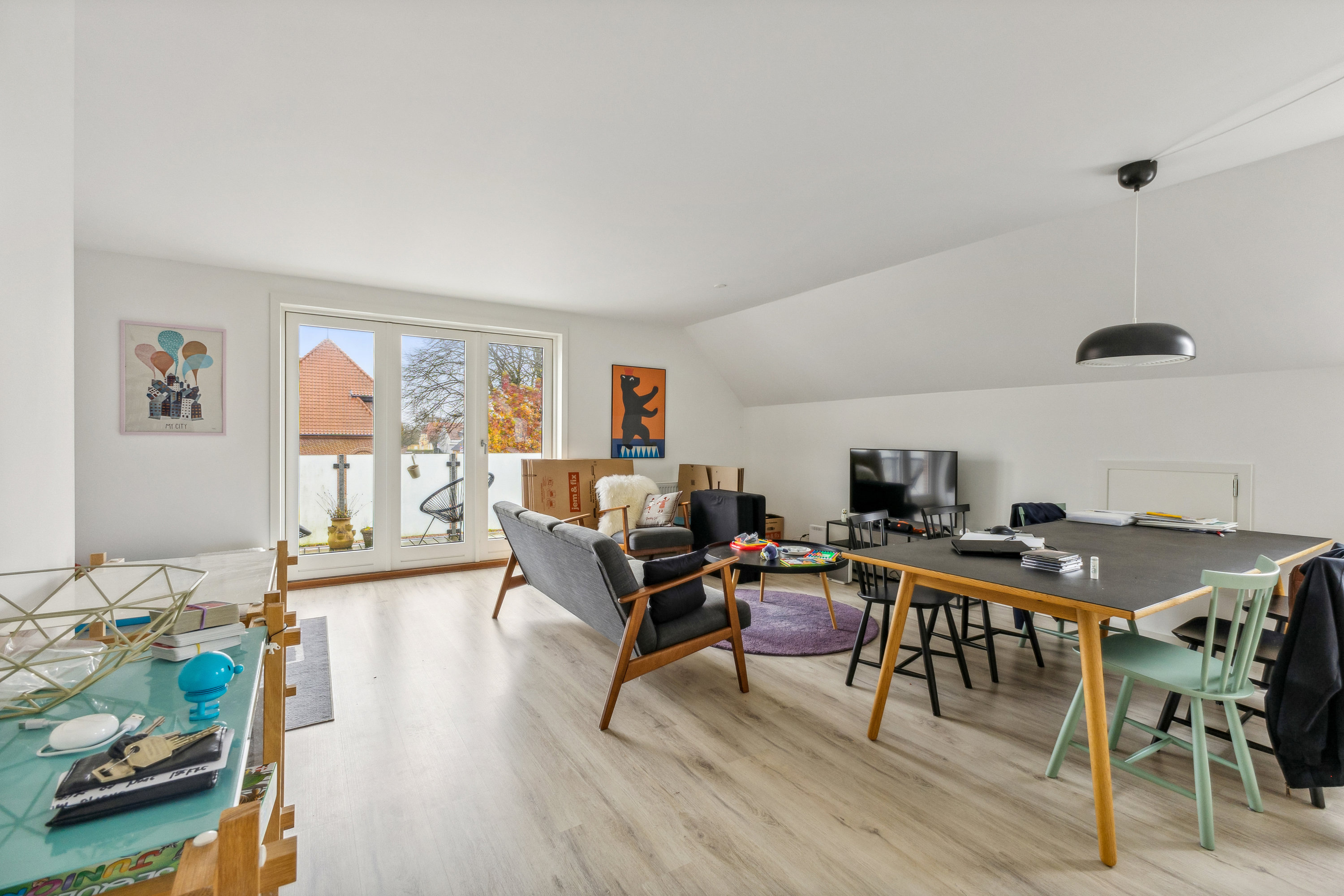 Fremhævet stue billede i fuldskærmstilstand. Billede af Seminarievej 13A, 6760 Ribe