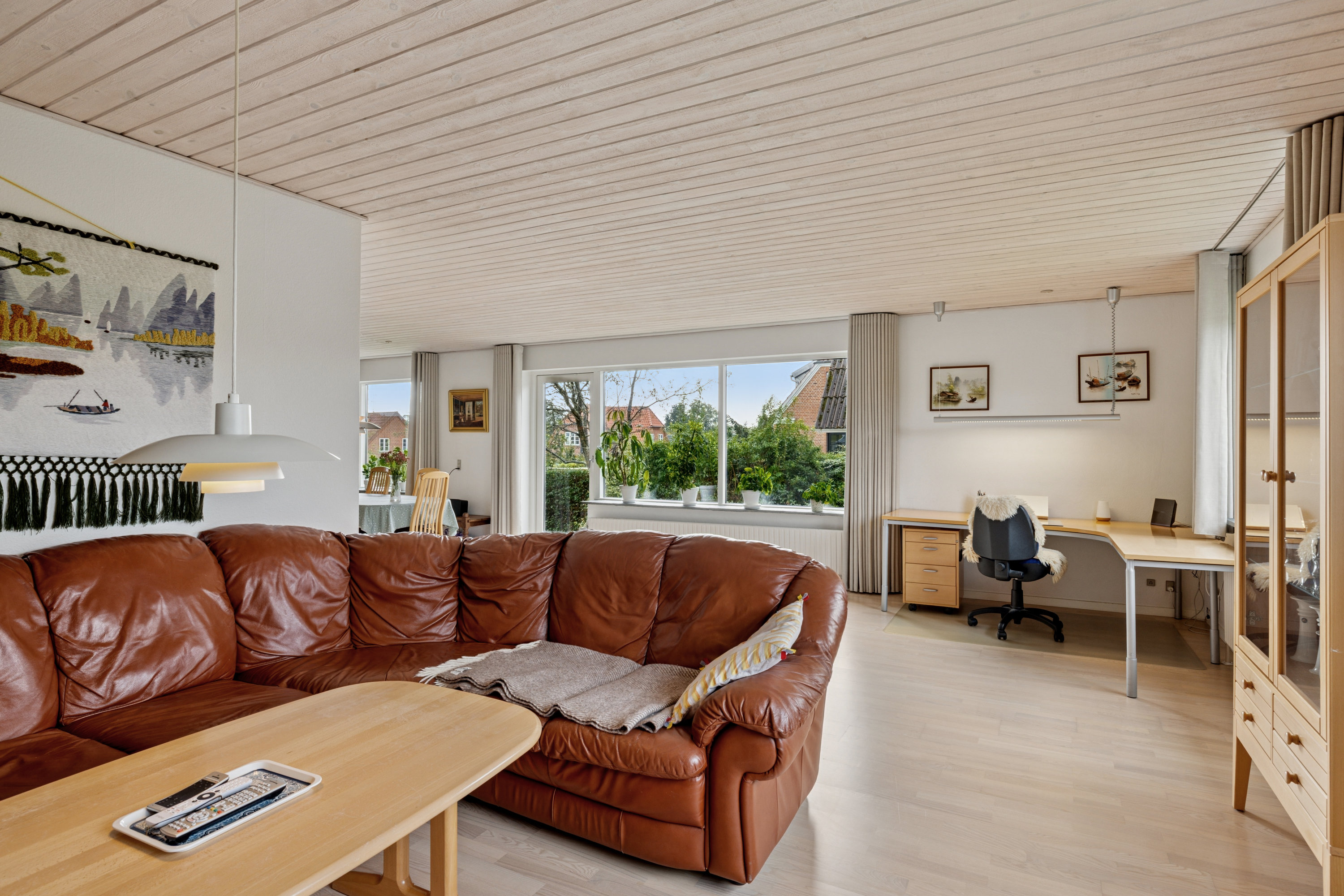 Fremhævet stue billede i fuldskærmstilstand. Billede af Nørremøllevej 40, 8800 Viborg