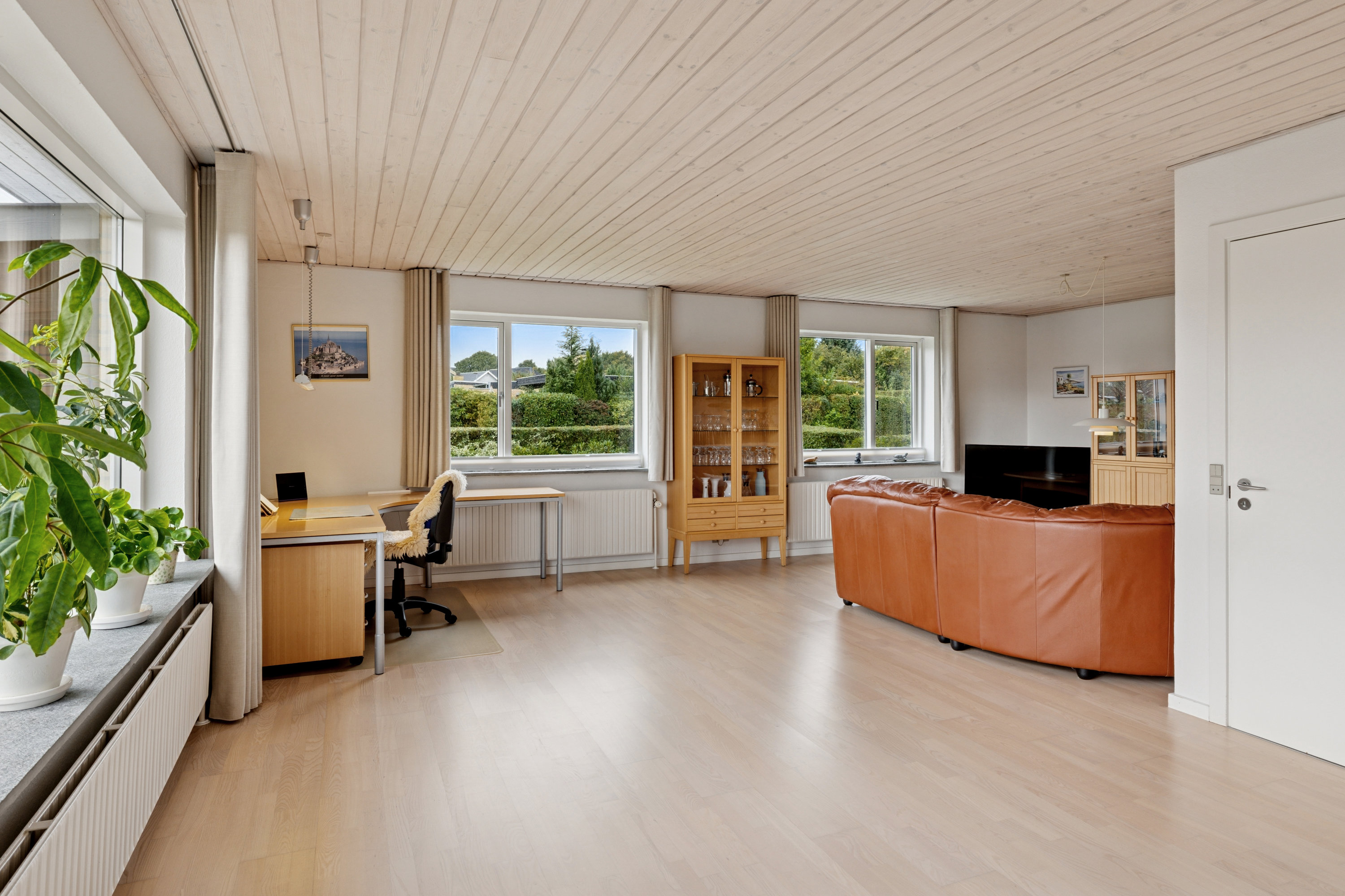 Fremhævet stue billede i fuldskærmstilstand. Billede af Nørremøllevej 40, 8800 Viborg