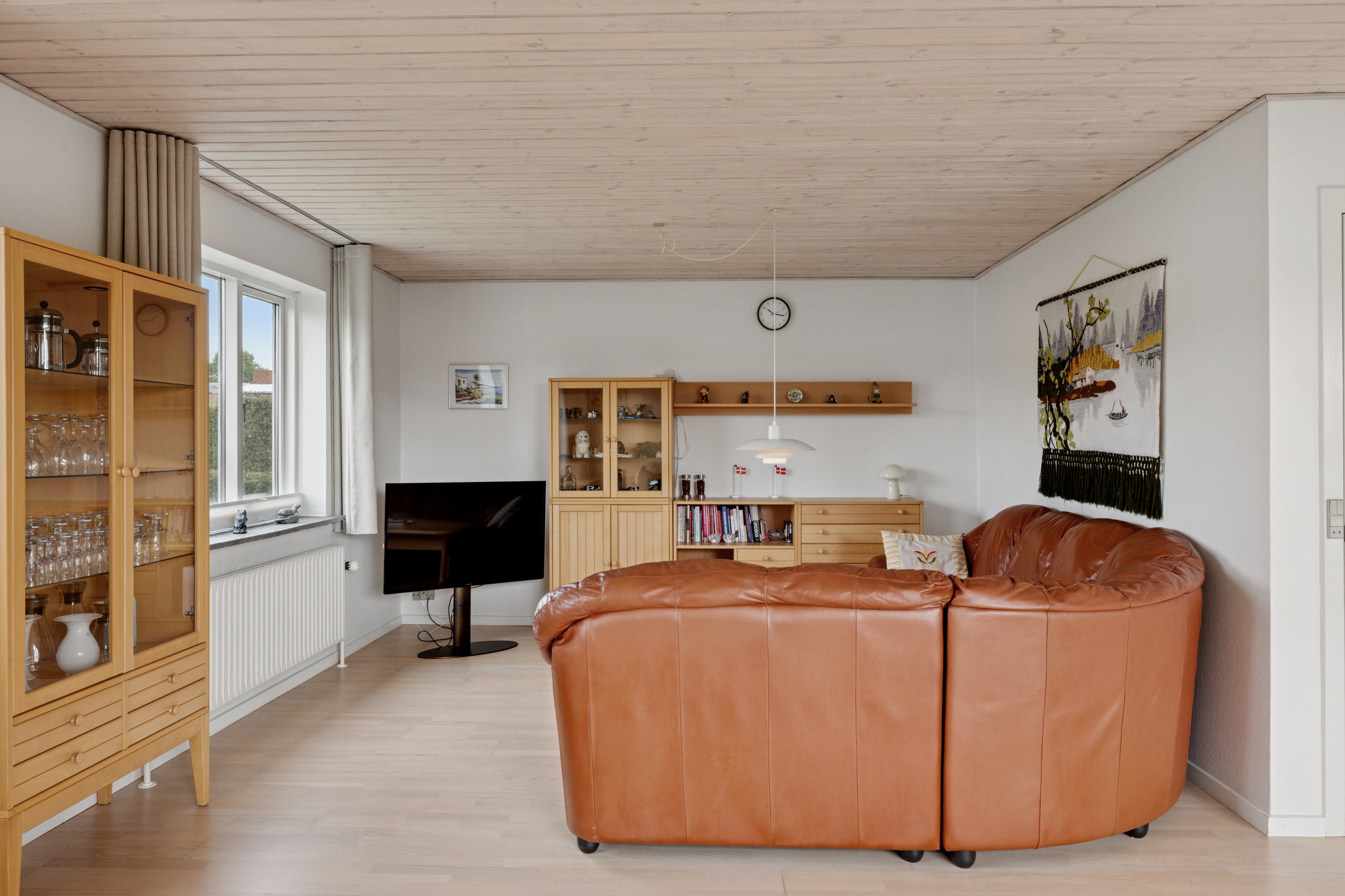 Fremhævet stue billede i fuldskærmstilstand. Billede af Nørremøllevej 40, 8800 Viborg