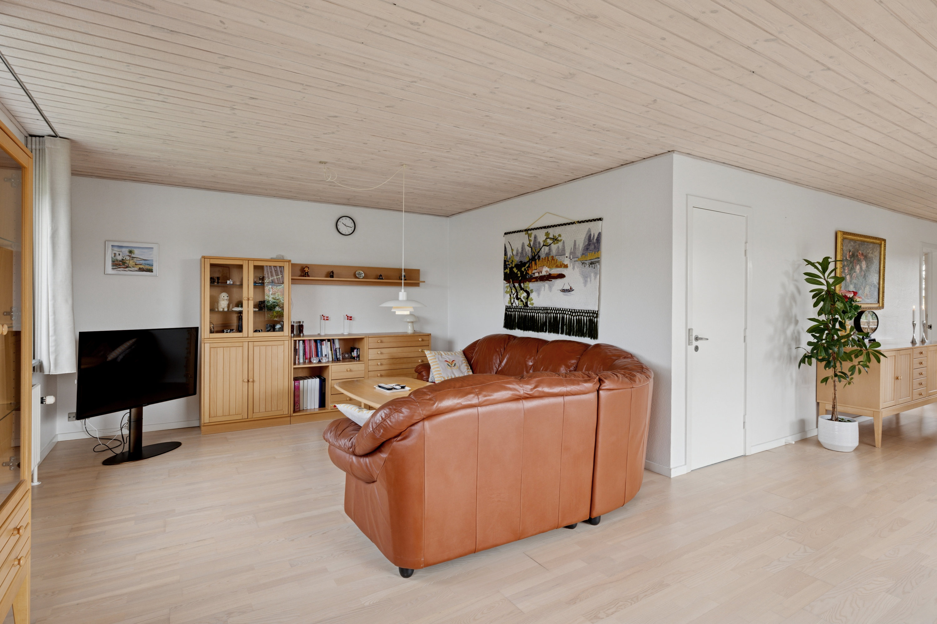 Fremhævet stue billede i fuldskærmstilstand. Billede af Nørremøllevej 40, 8800 Viborg