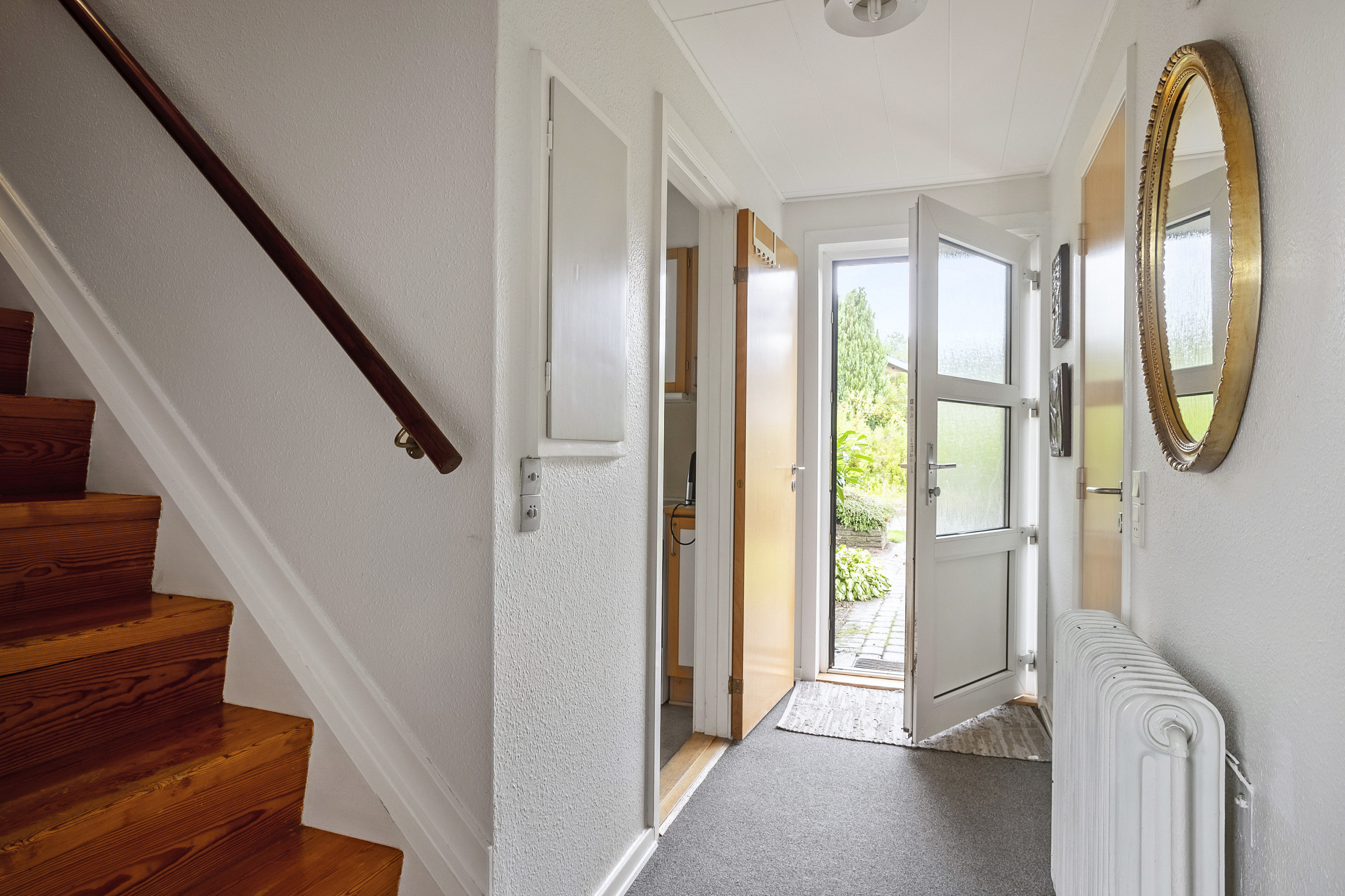 Fremhævet entré billede i fuldskærmstilstand. Billede af Slåenvej 3, 6600 Vejen