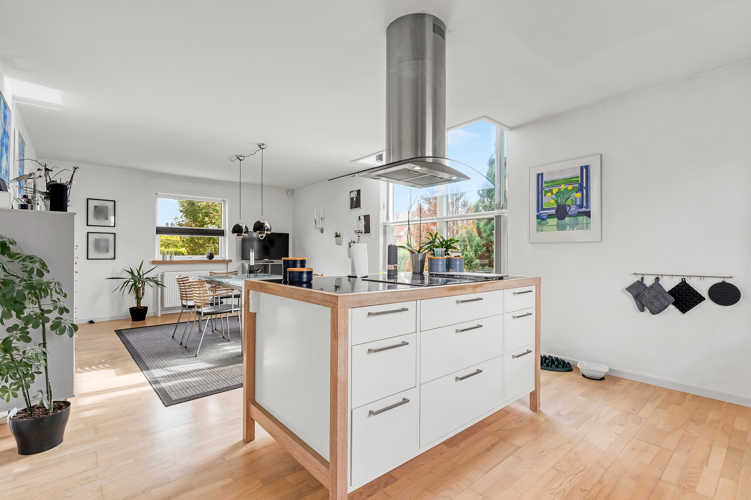 Fremhævet køkken alrum billede i fuldskærmstilstand. Billede af Falkenborgvej 9, 3600 Frederikssund
