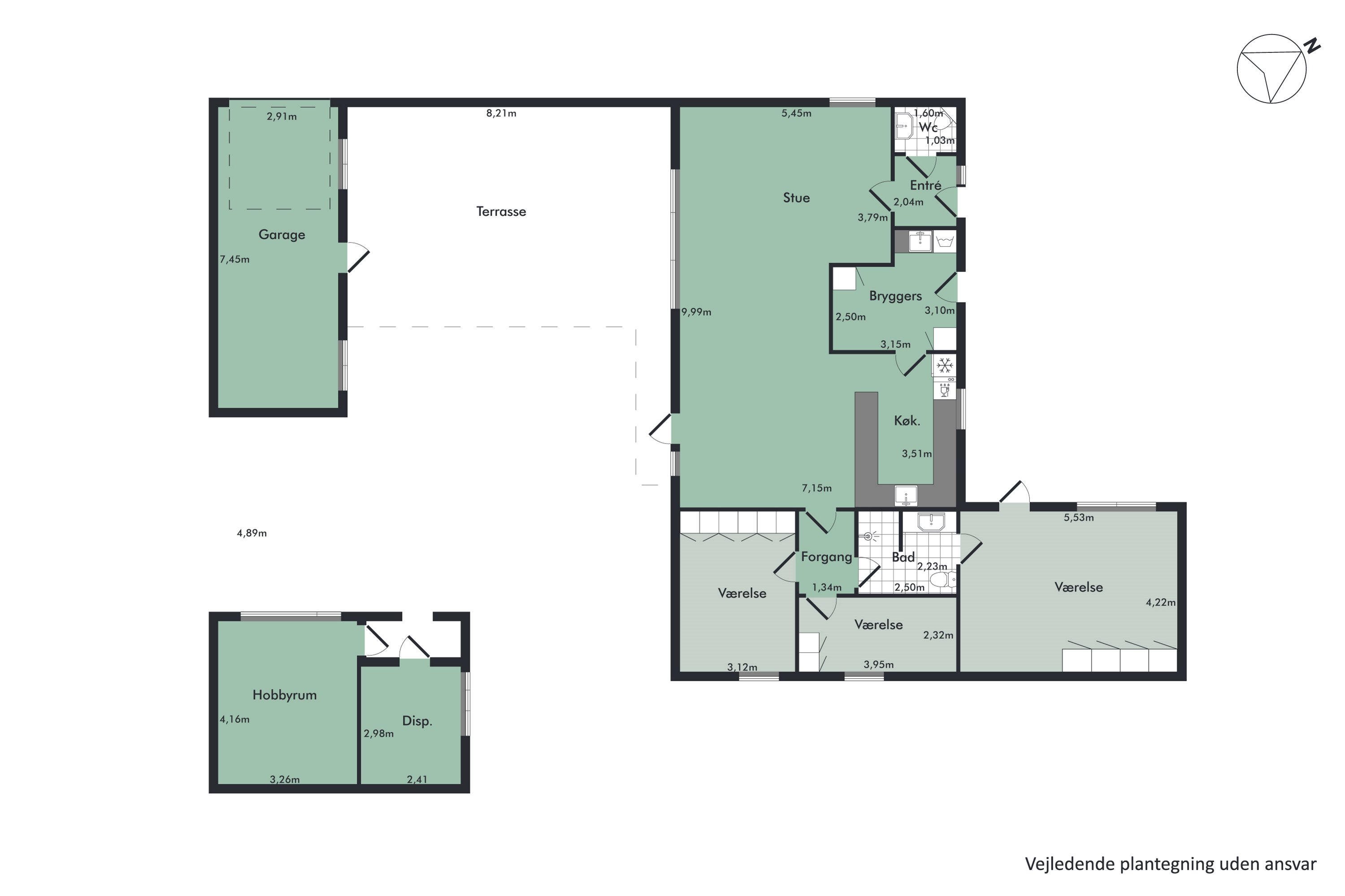 Plantegninger billede af Kühls Alle 7, 7800 Skive