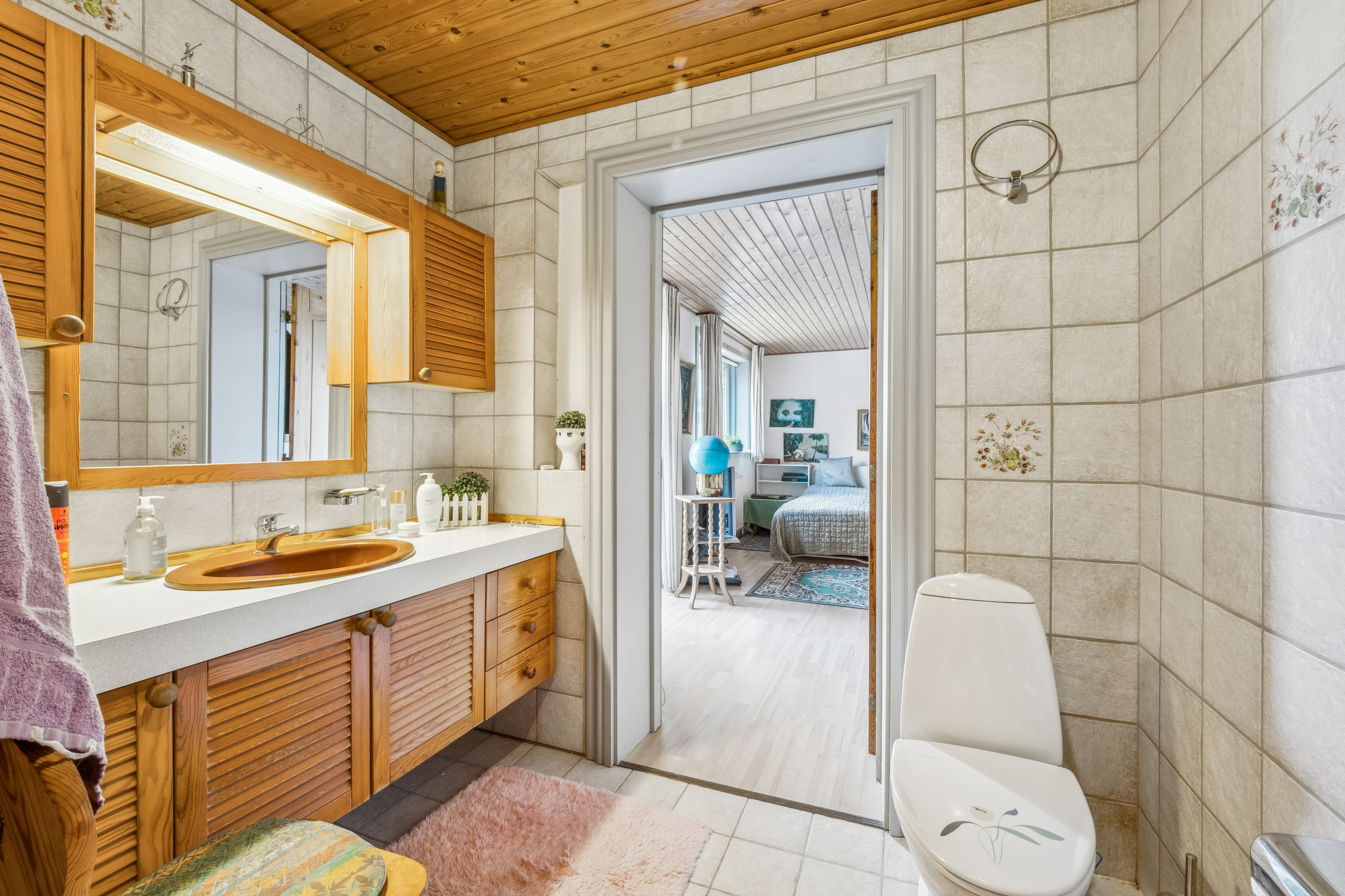 Fremhævet badeværelse billede i fuldskærmstilstand. Billede af Kühls Alle 7, 7800 Skive