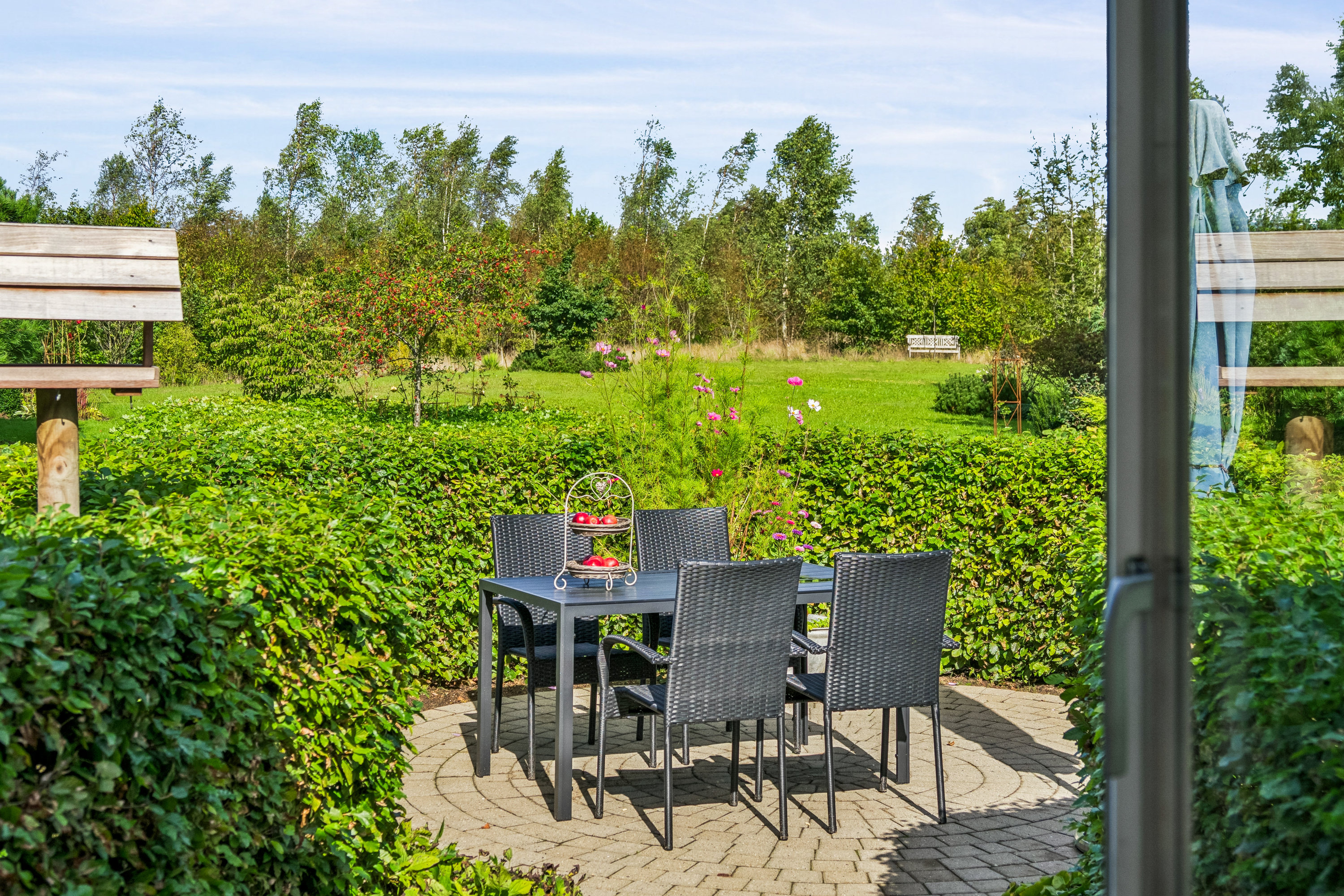 Fremhævet terrasse billede i fuldskærmstilstand. Billede af Vinkelvej 21, Nr. Søby, 7840 Højslev
