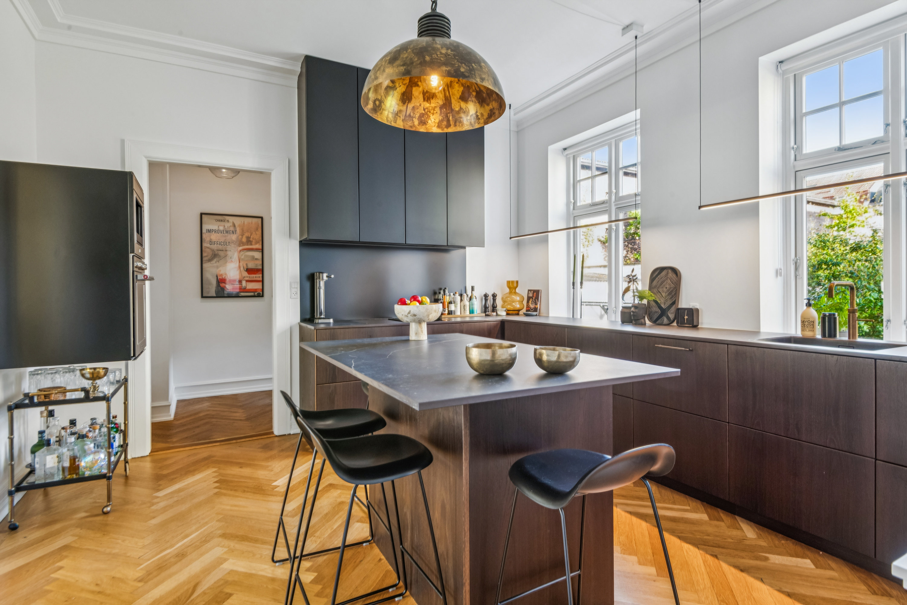 Fremhævet køkken billede i fuldskærmstilstand. Billede af Annebergvej 12, st.., 9000 Aalborg