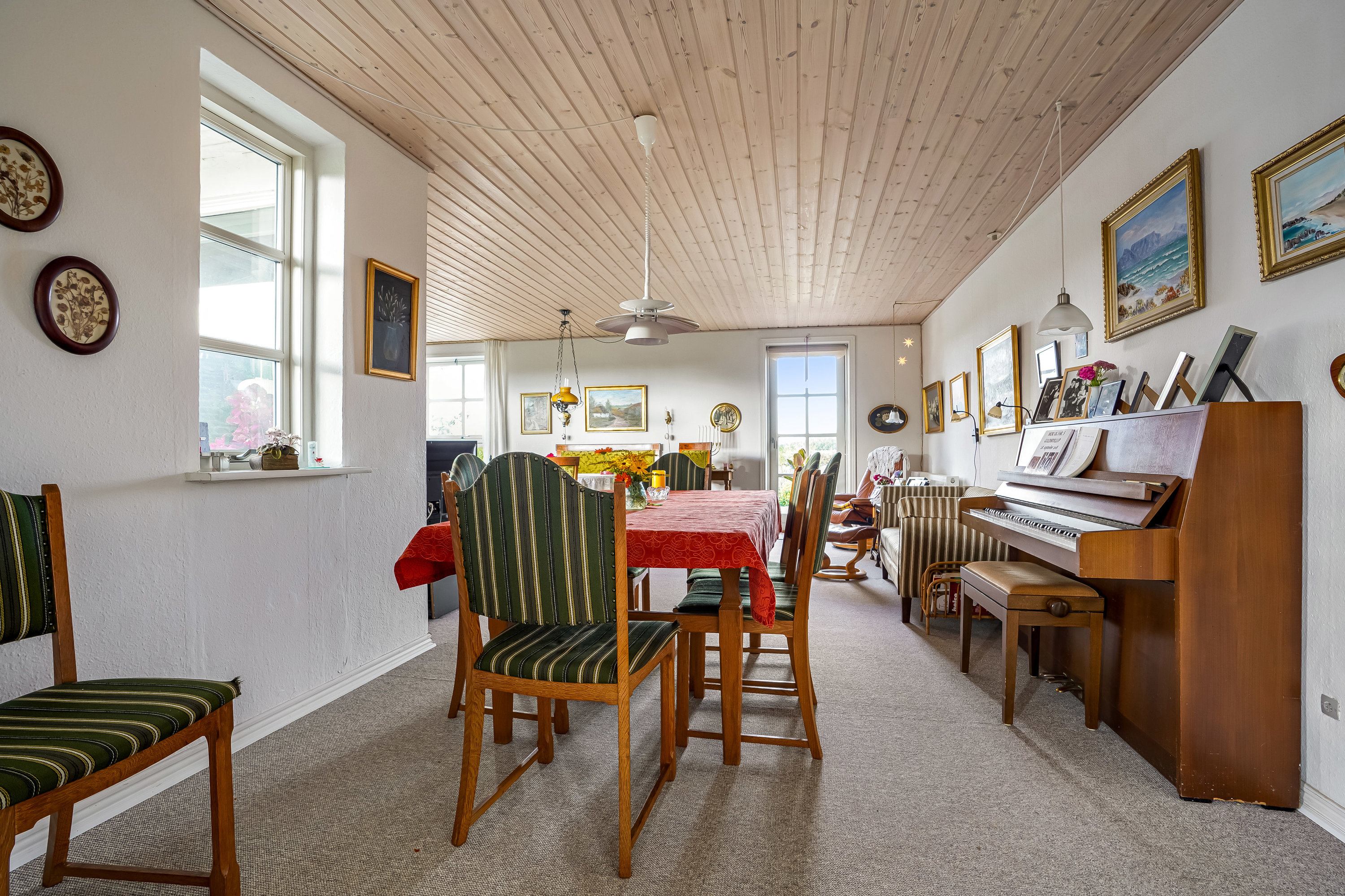 Fremhævet stue billede i fuldskærmstilstand. Billede af Agervej 7, Sandvad, 7300 Jelling