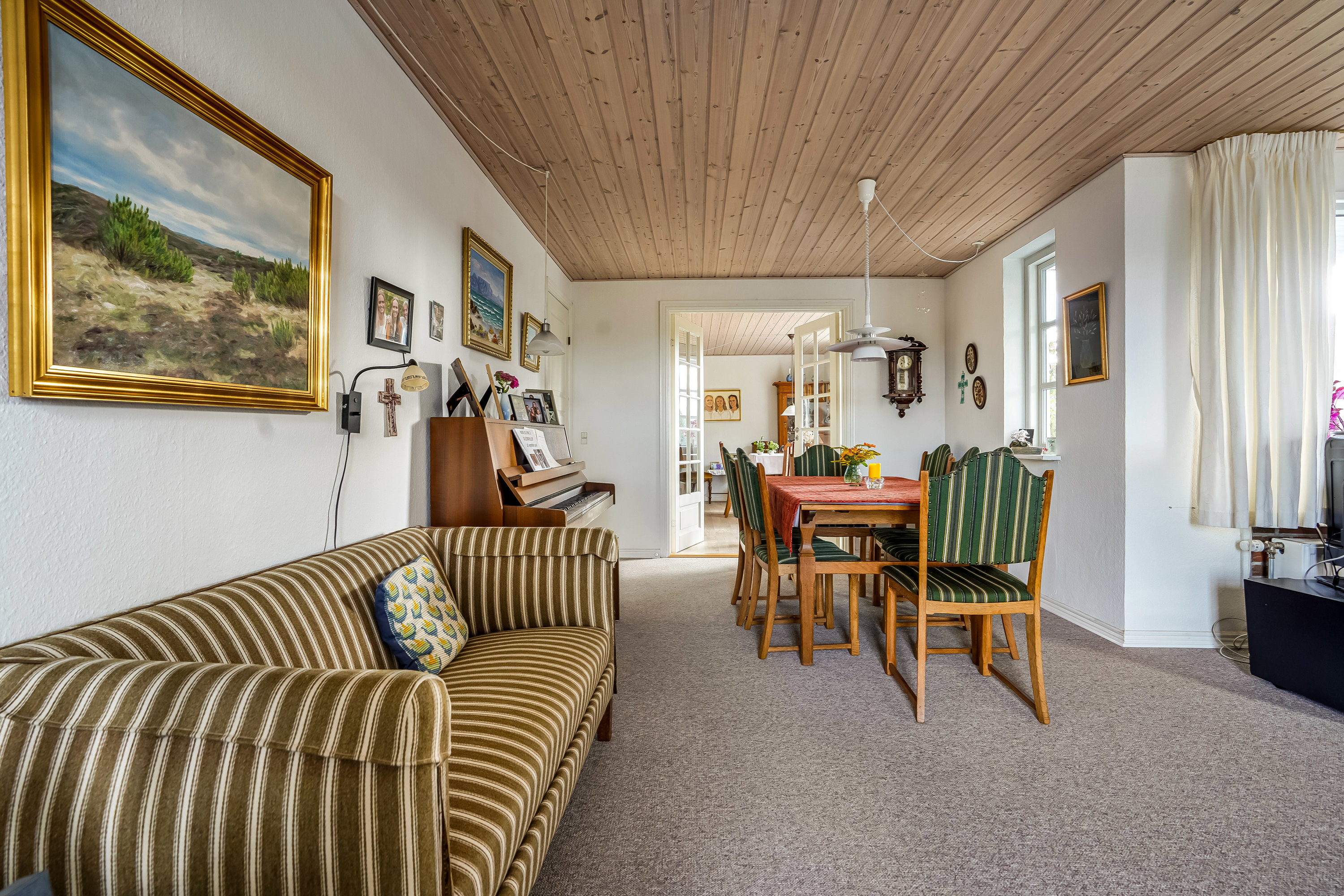 Fremhævet stue billede i fuldskærmstilstand. Billede af Agervej 7, Sandvad, 7300 Jelling