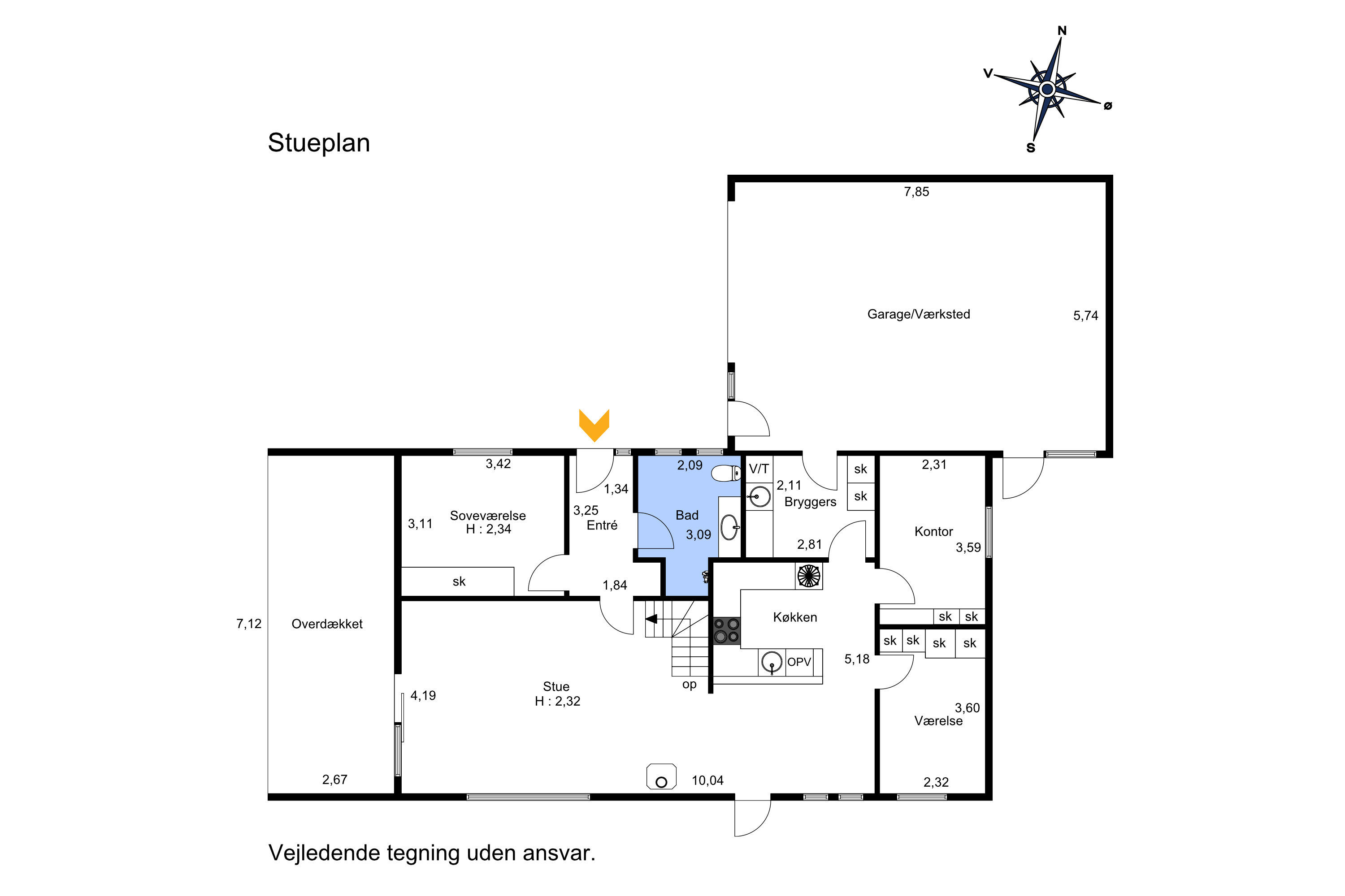 Plantegninger billede af Tove Ditlevsens Vej 47, 7430 Ikast