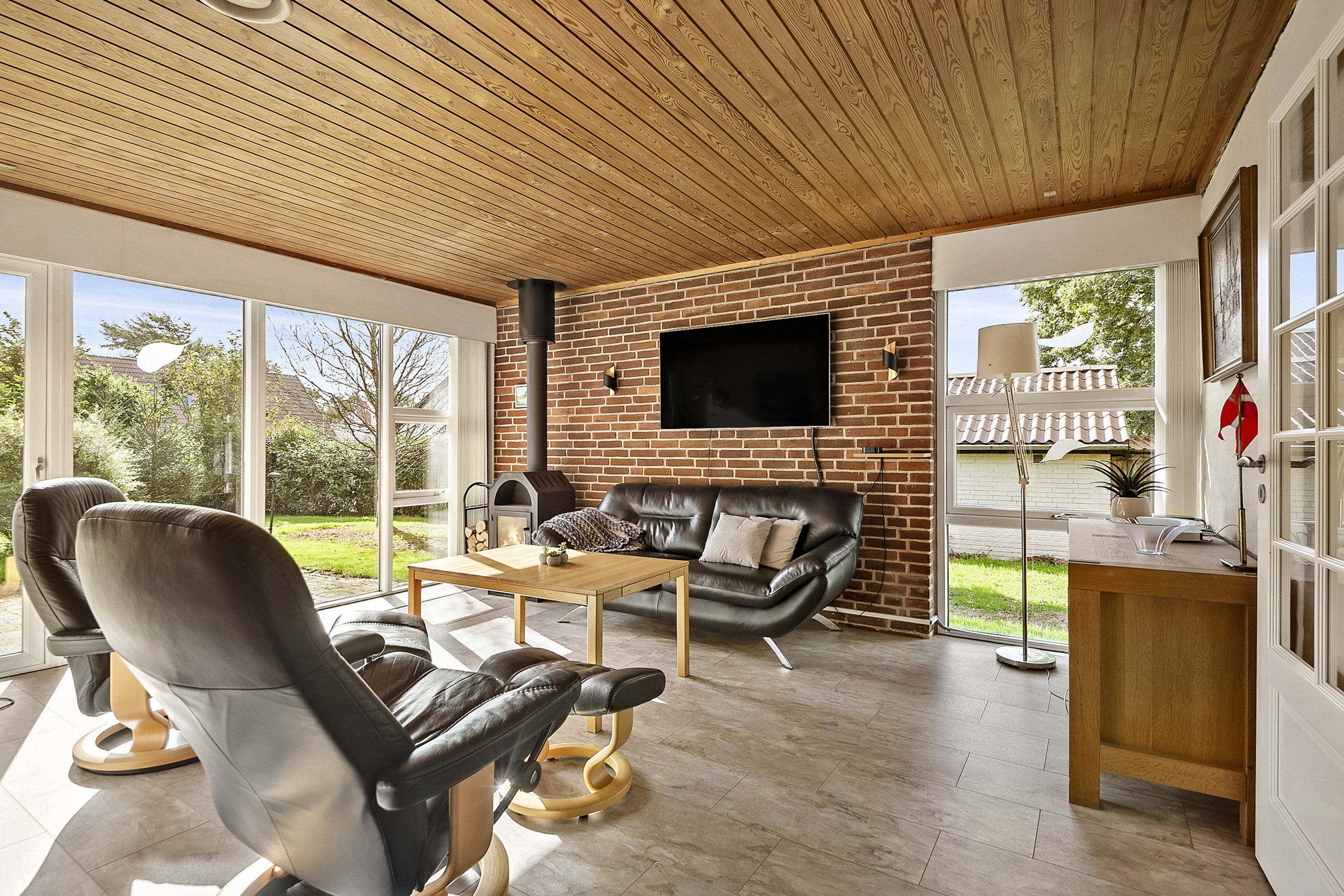 Fremhævet stue billede i fuldskærmstilstand. Billede af Porsevej 18, Horne, 6800 Varde