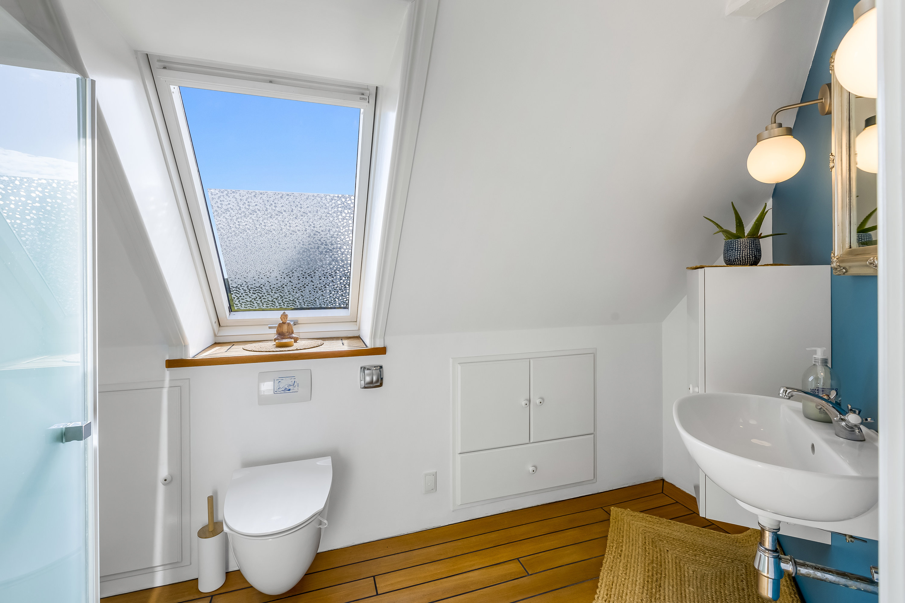 Fremhævet badeværelse billede i fuldskærmstilstand. Billede af Rindbyvej 10, Rindby, 6720 Fanø