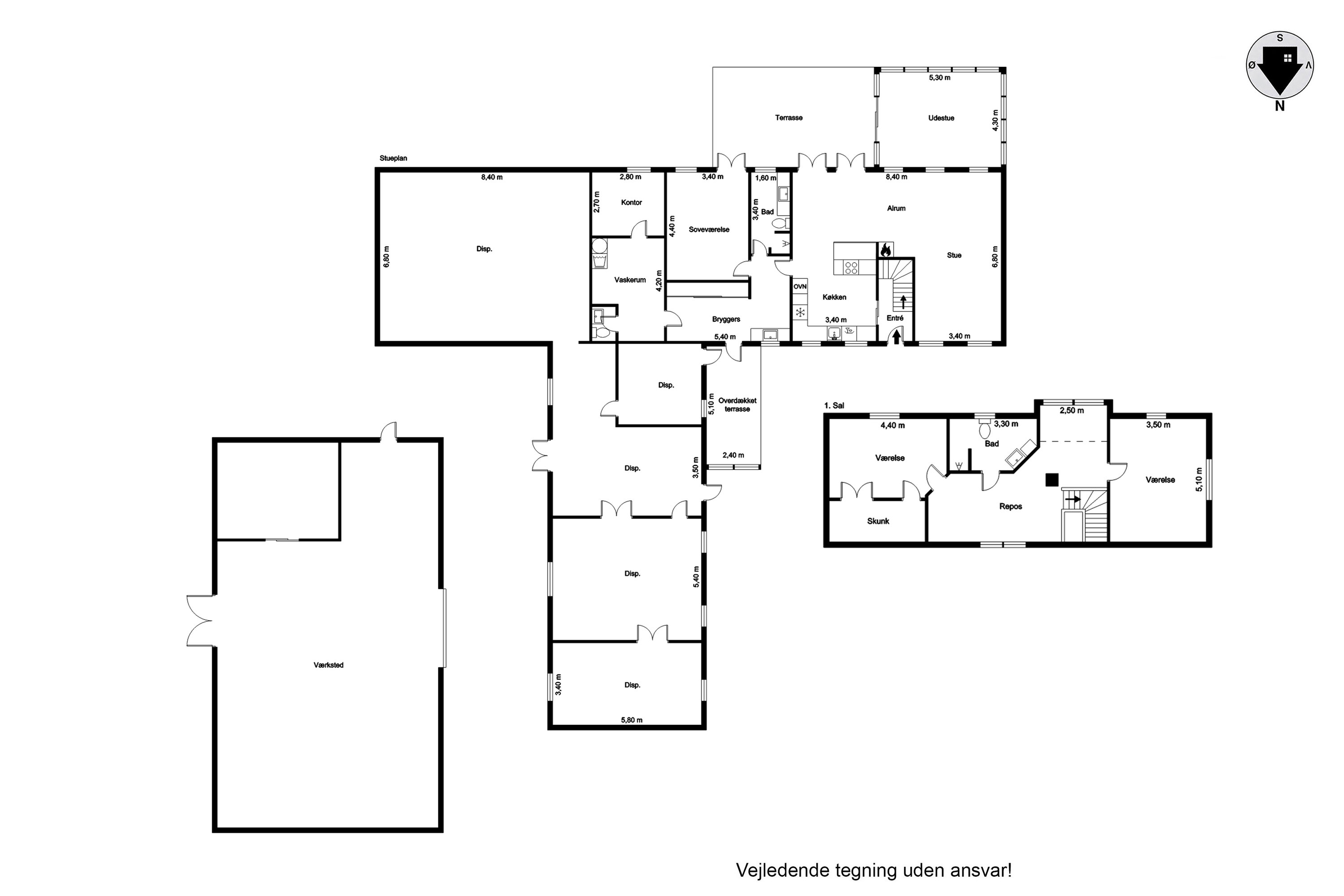 Plantegninger billede af Rindbyvej 10, Rindby, 6720 Fanø