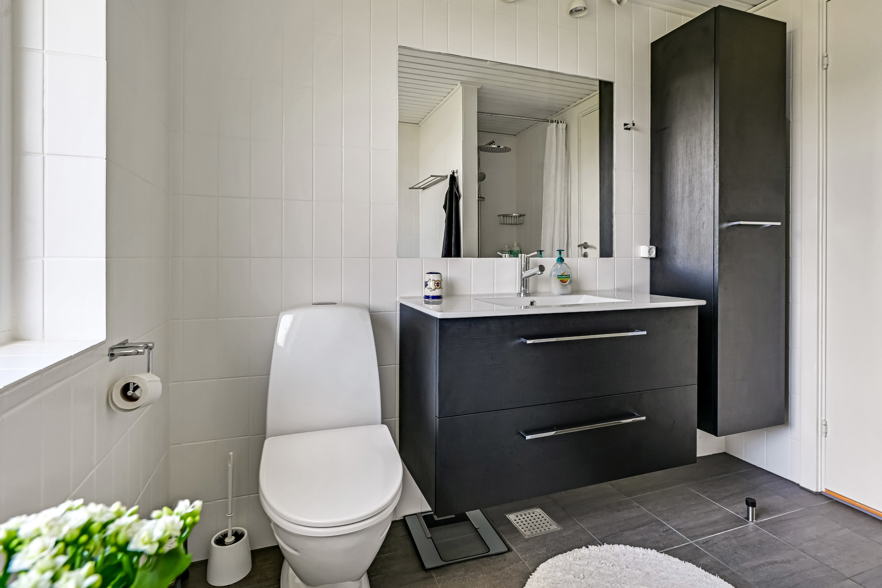 Fremhævet badeværelse billede i fuldskærmstilstand. Billede af Dalsøvej 67, 7200 Grindsted