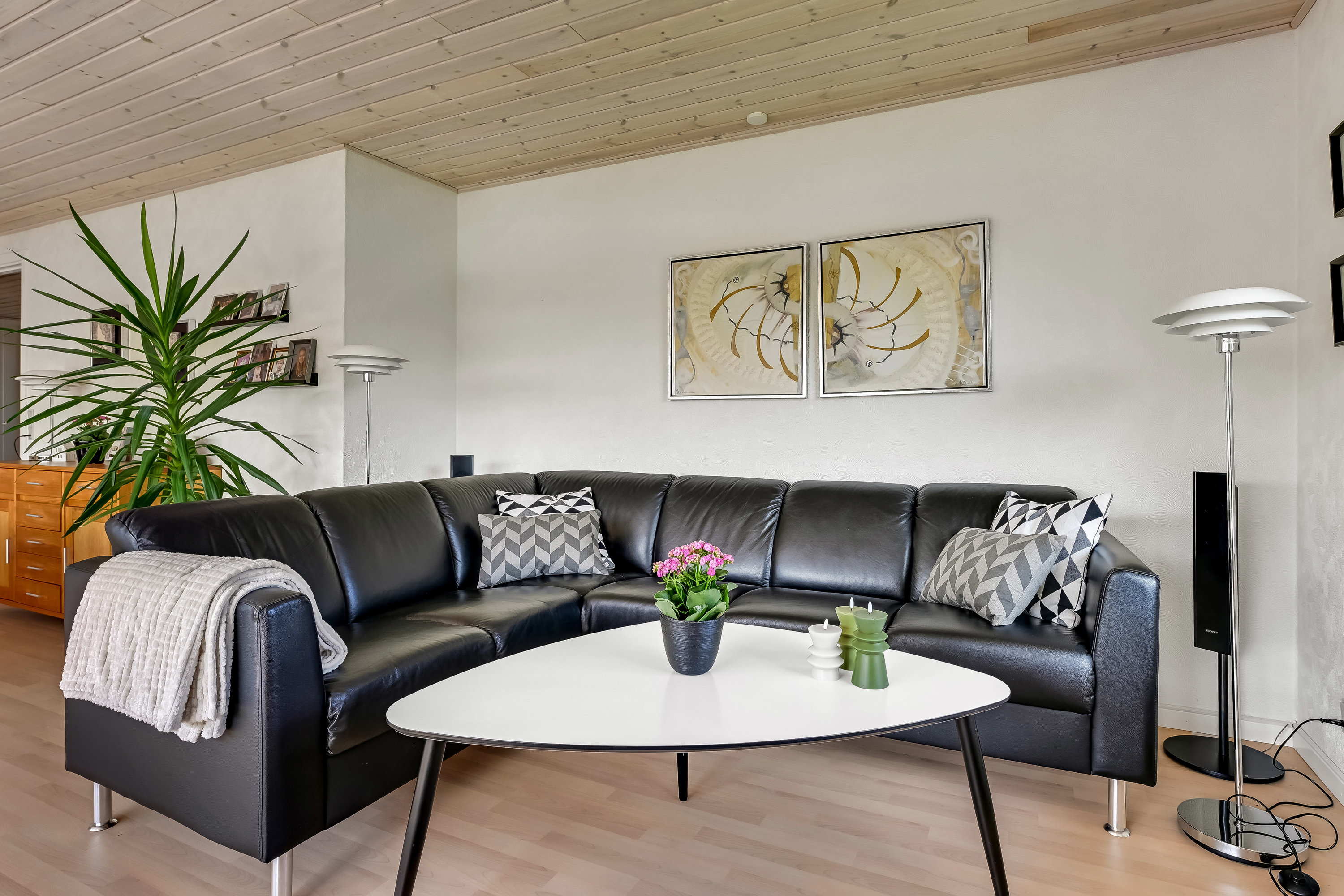 Fremhævet stue billede i fuldskærmstilstand. Billede af Dalsøvej 67, 7200 Grindsted