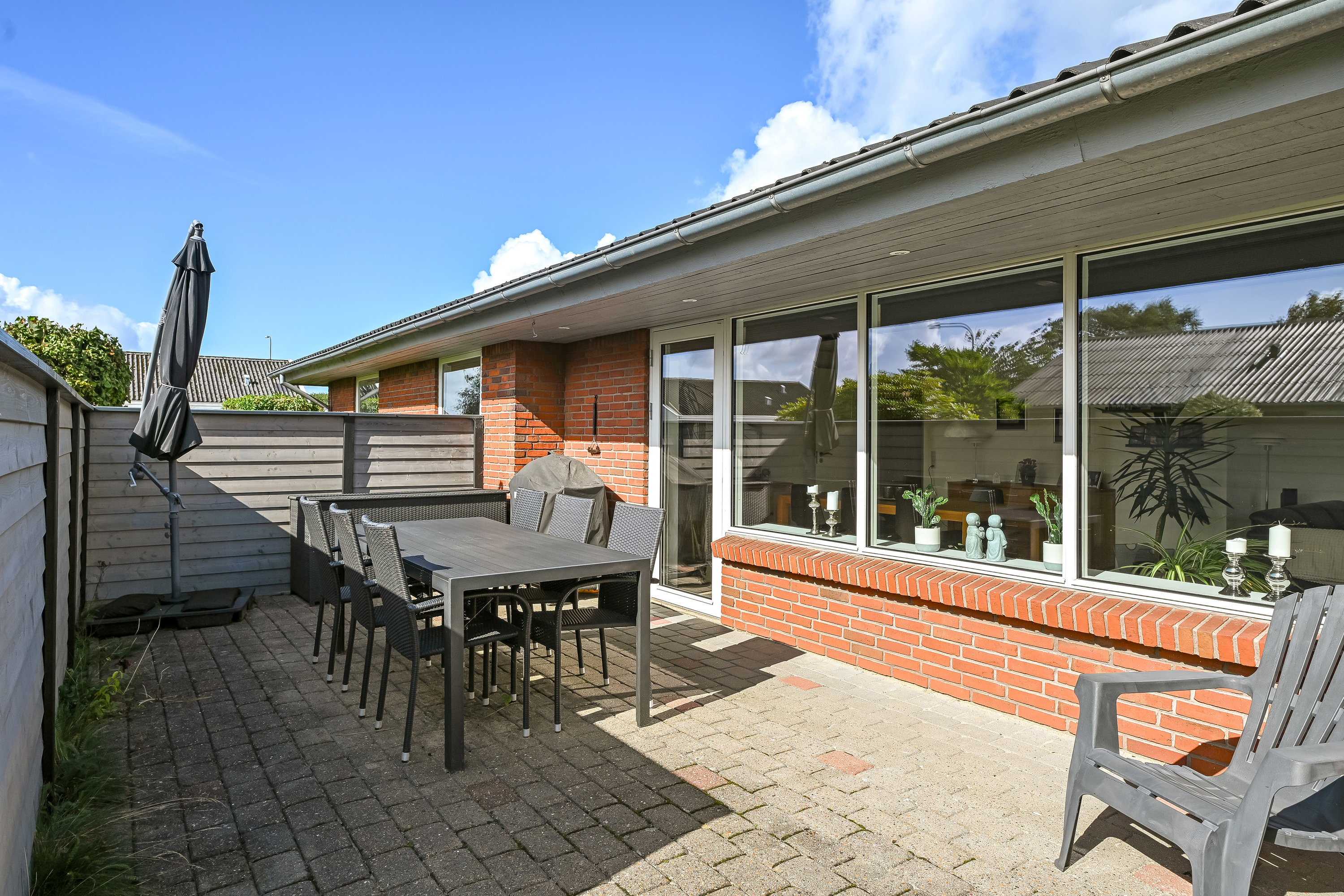 Fremhævet terrasse billede i fuldskærmstilstand. Billede af Dalsøvej 67, 7200 Grindsted