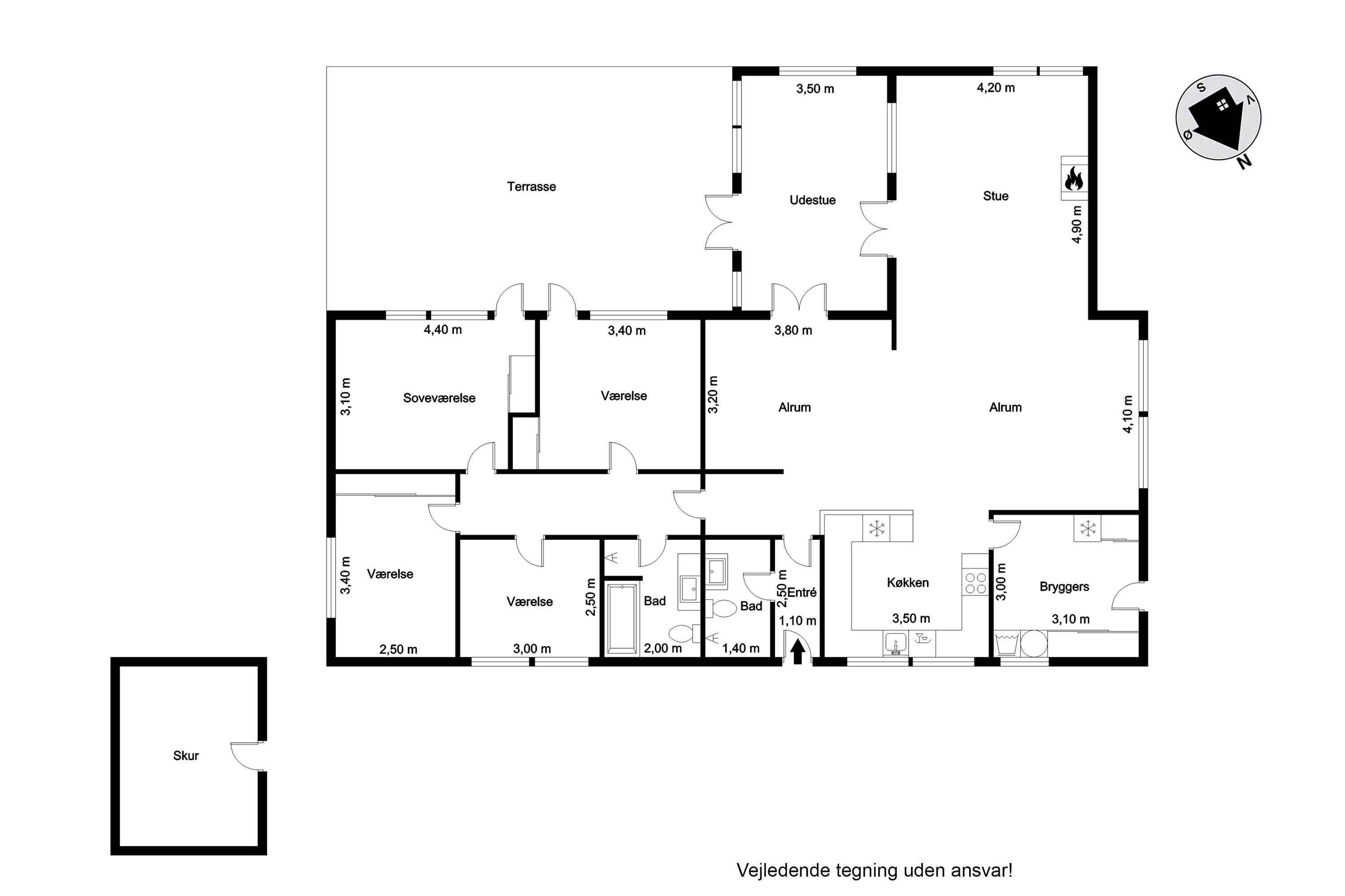 Plantegninger billede af Kystvejen 27, Fanø Bad, 6720 Fanø