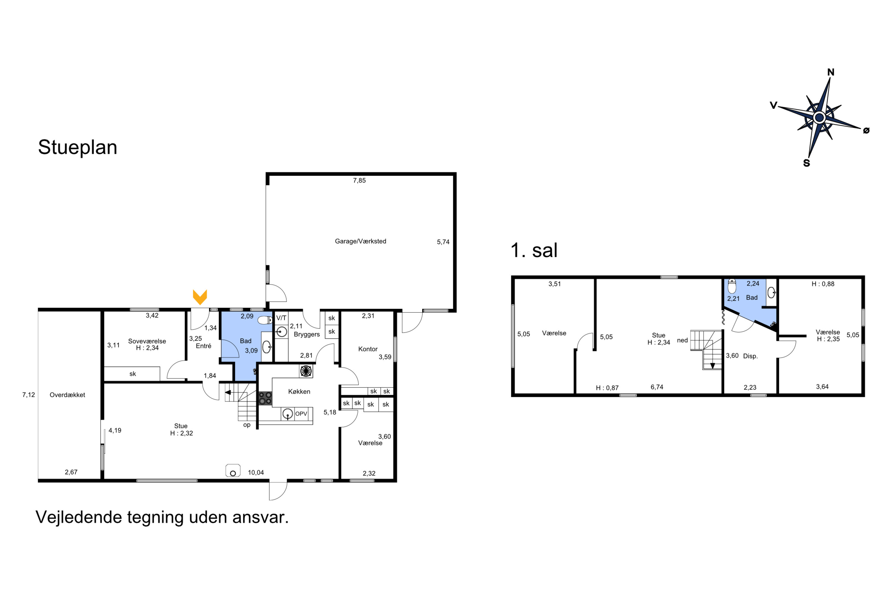 Plantegninger billede af Tove Ditlevsens Vej 47, 7430 Ikast