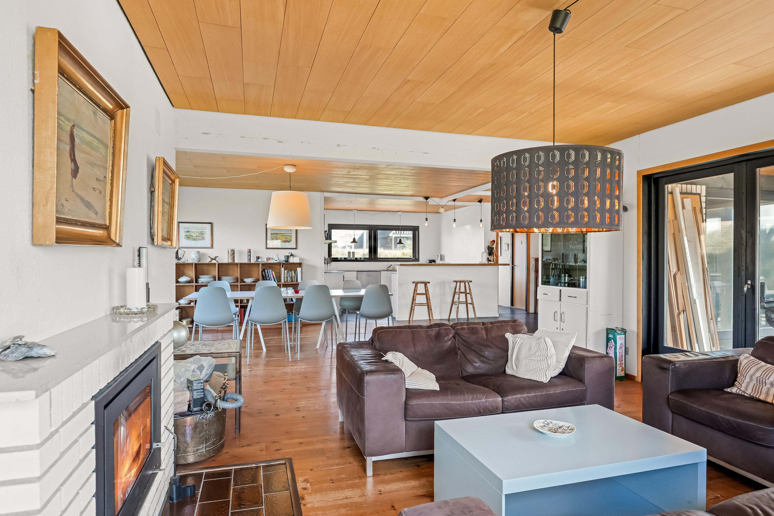 Fremhævet stue billede i fuldskærmstilstand. Billede af Kystvejen 27, Fanø Bad, 6720 Fanø