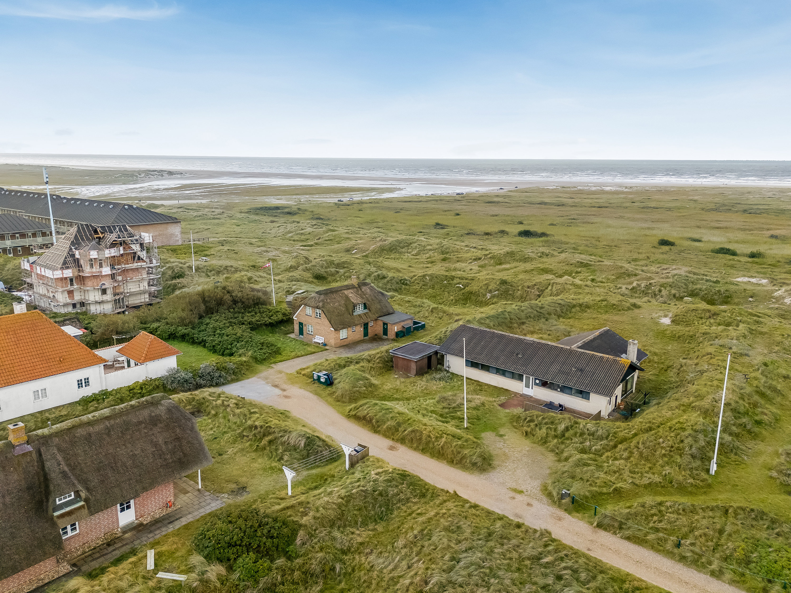 Miniaturebillede 1: luftfoto. Billede af Kystvejen 27, Fanø Bad, 6720 Fanø