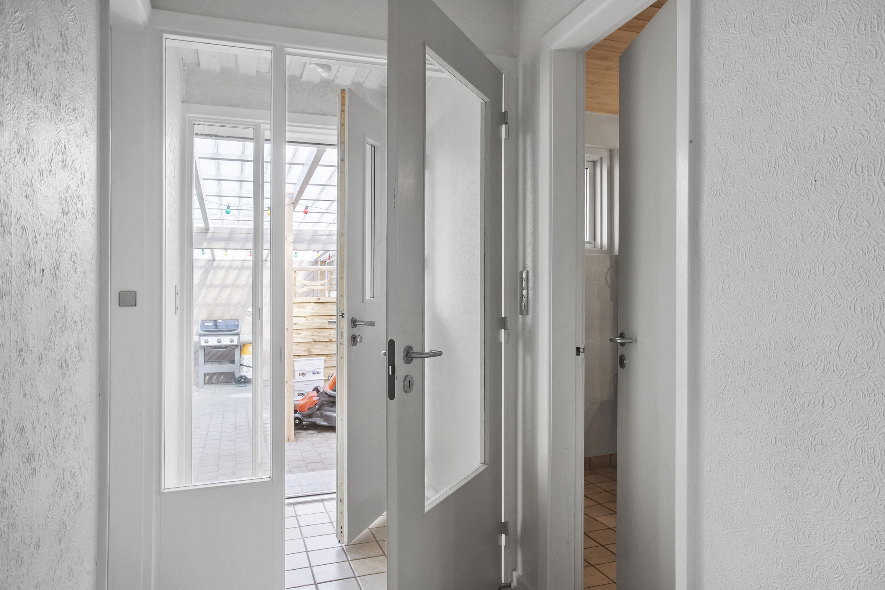 Fremhævet entré billede i fuldskærmstilstand. Billede af Kastanievej 15, 6600 Vejen