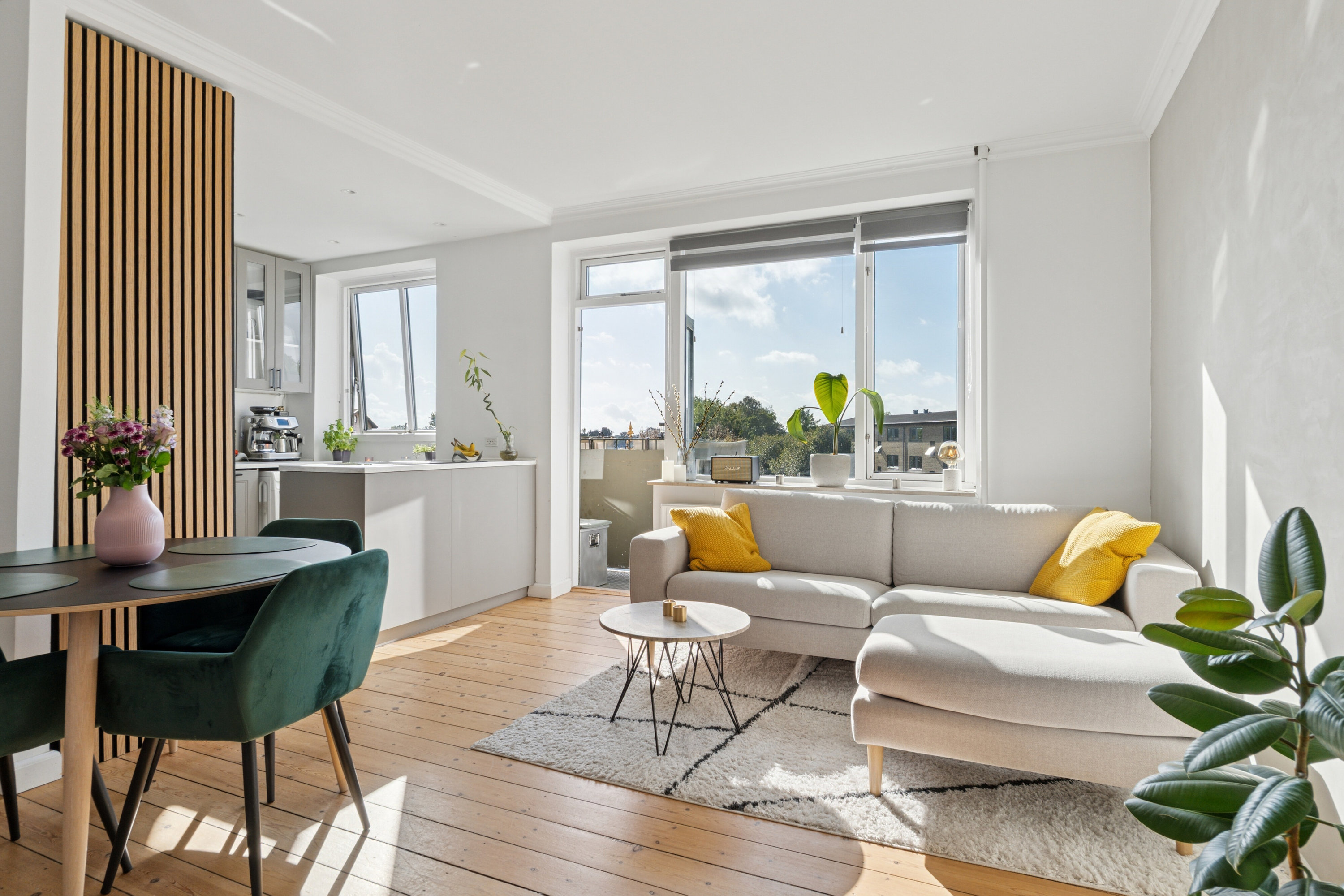 Miniaturebillede 1: stue. Billede af Roskildevej 285, 2. th., 2610 Rødovre