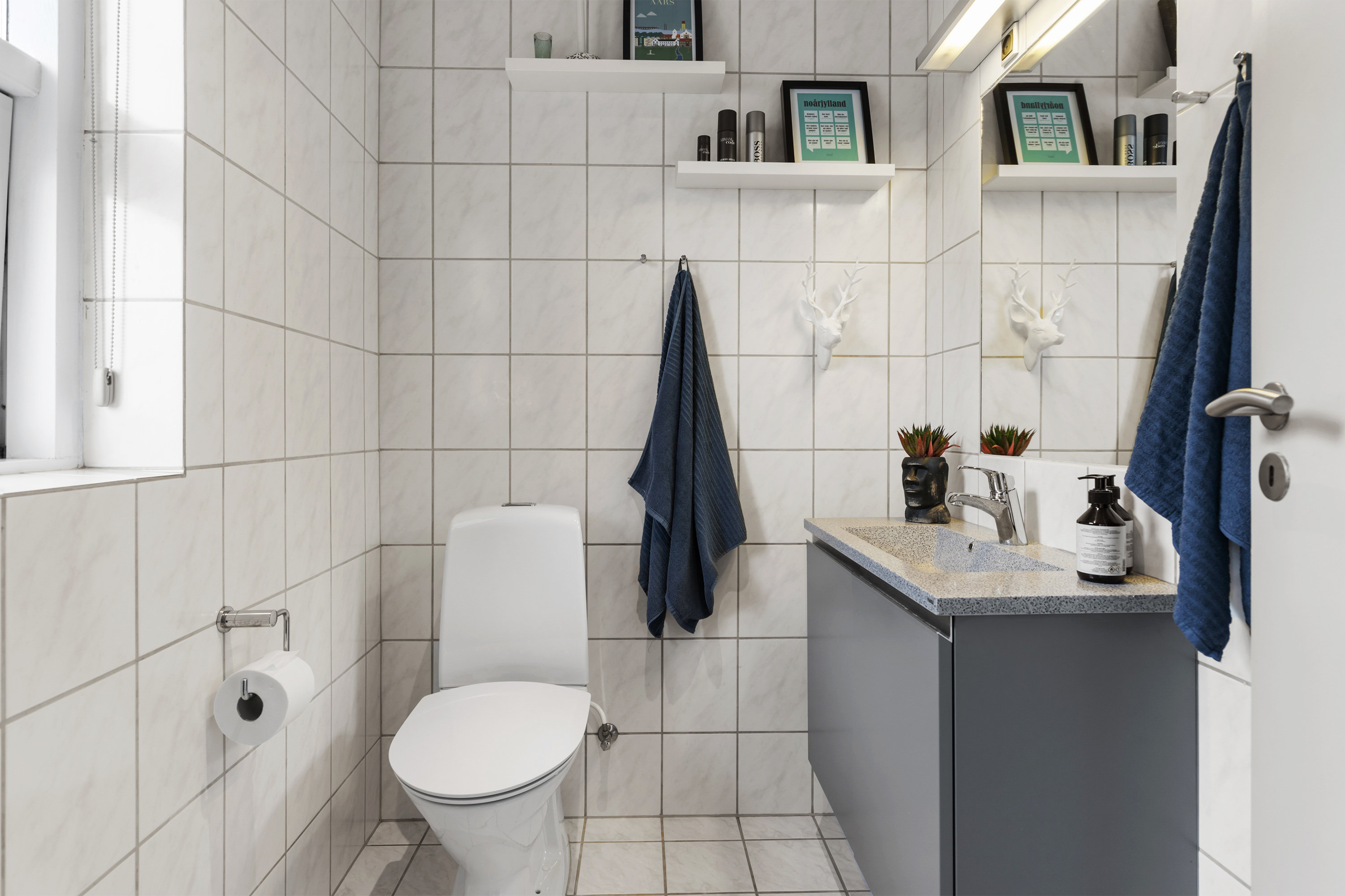 Fremhævet badeværelse billede i fuldskærmstilstand. Billede af Valgårdsvej 16, V Hornum, 9640 Farsø