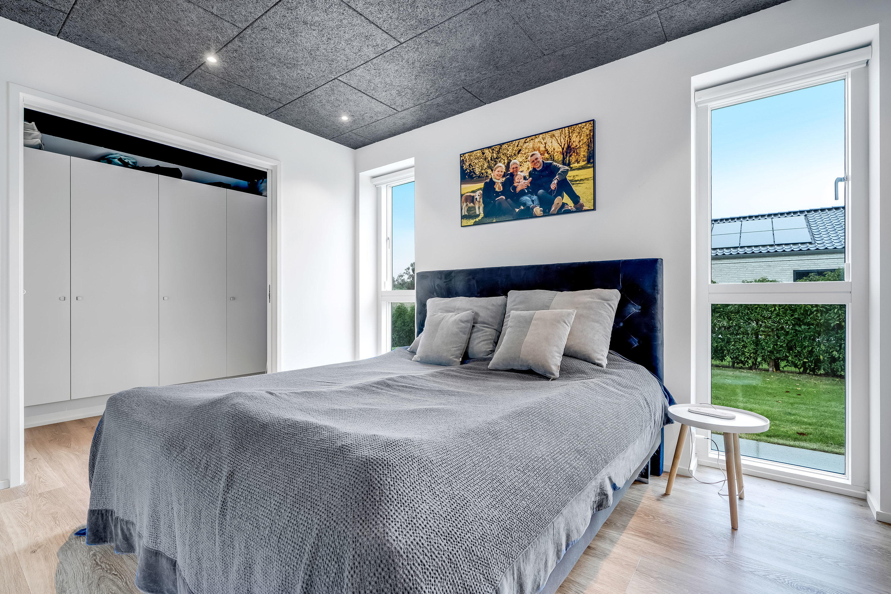 Fremhævet soveværelse billede i fuldskærmstilstand. Billede af Cirkelbuen 26, 3400 Hillerød