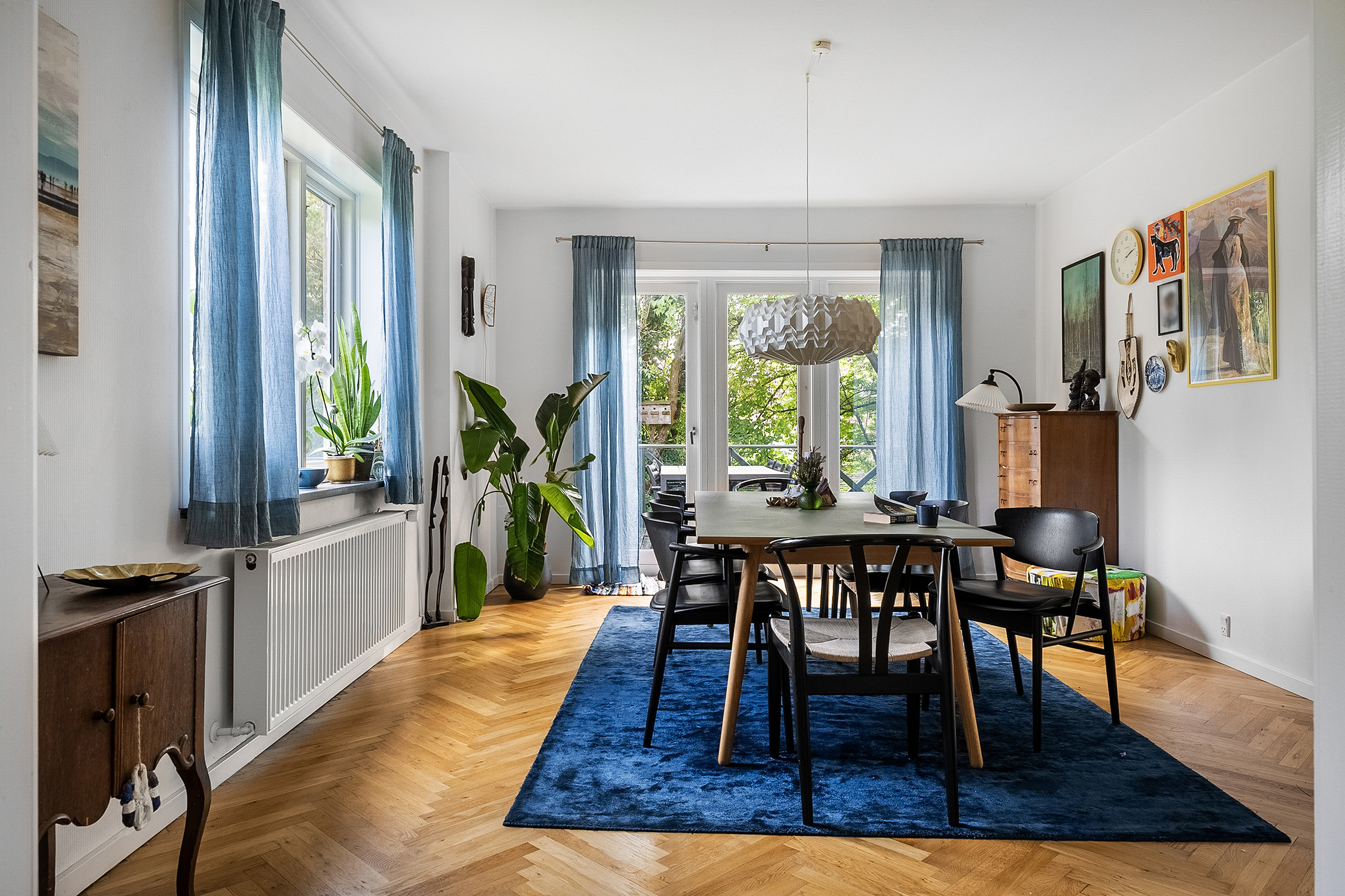 Fremhævet spisestue billede i fuldskærmstilstand. Billede af Solvangsalle 40, 8700 Horsens