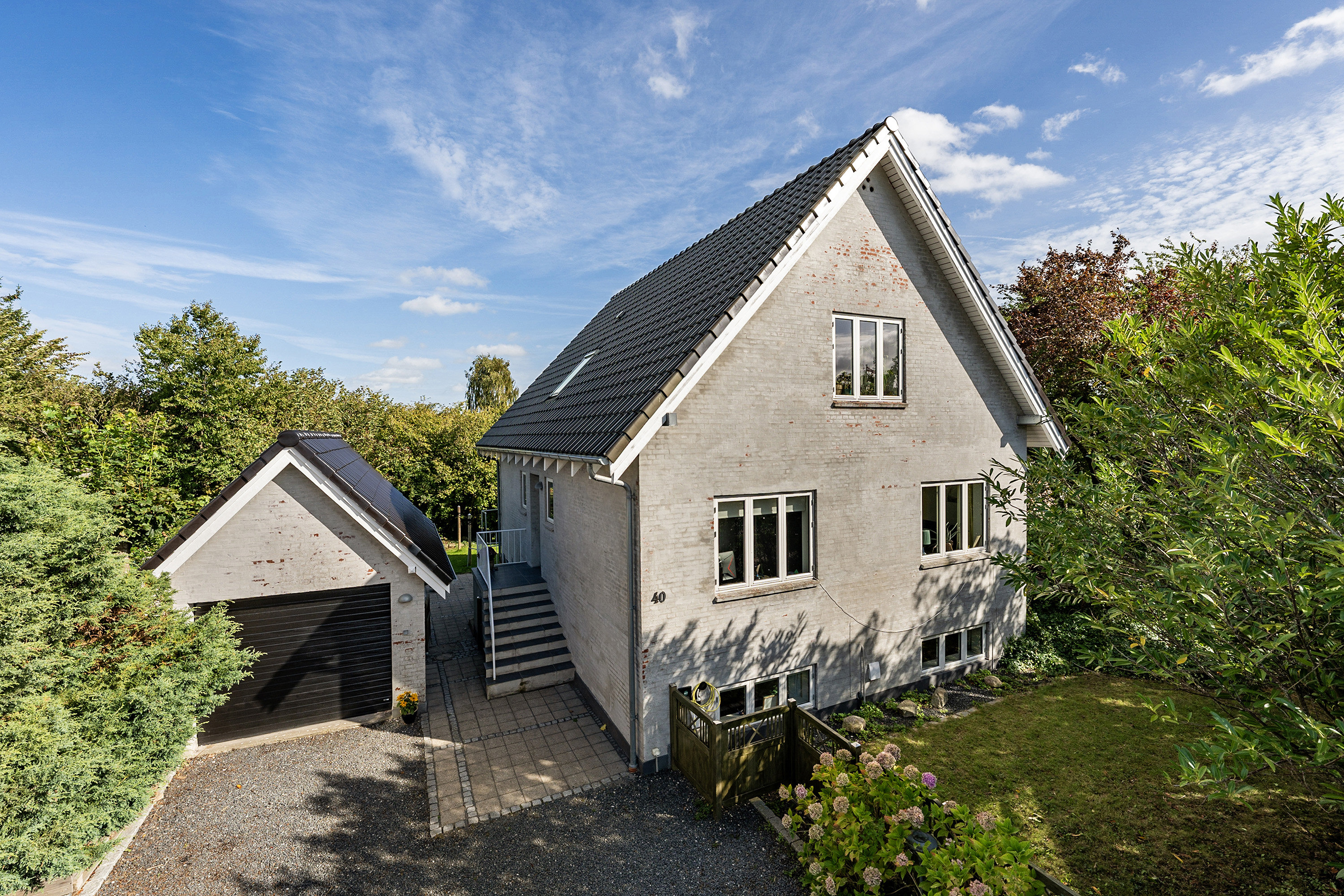 Fremhævet ejendommen billede i fuldskærmstilstand. Billede af Solvangsalle 40, 8700 Horsens