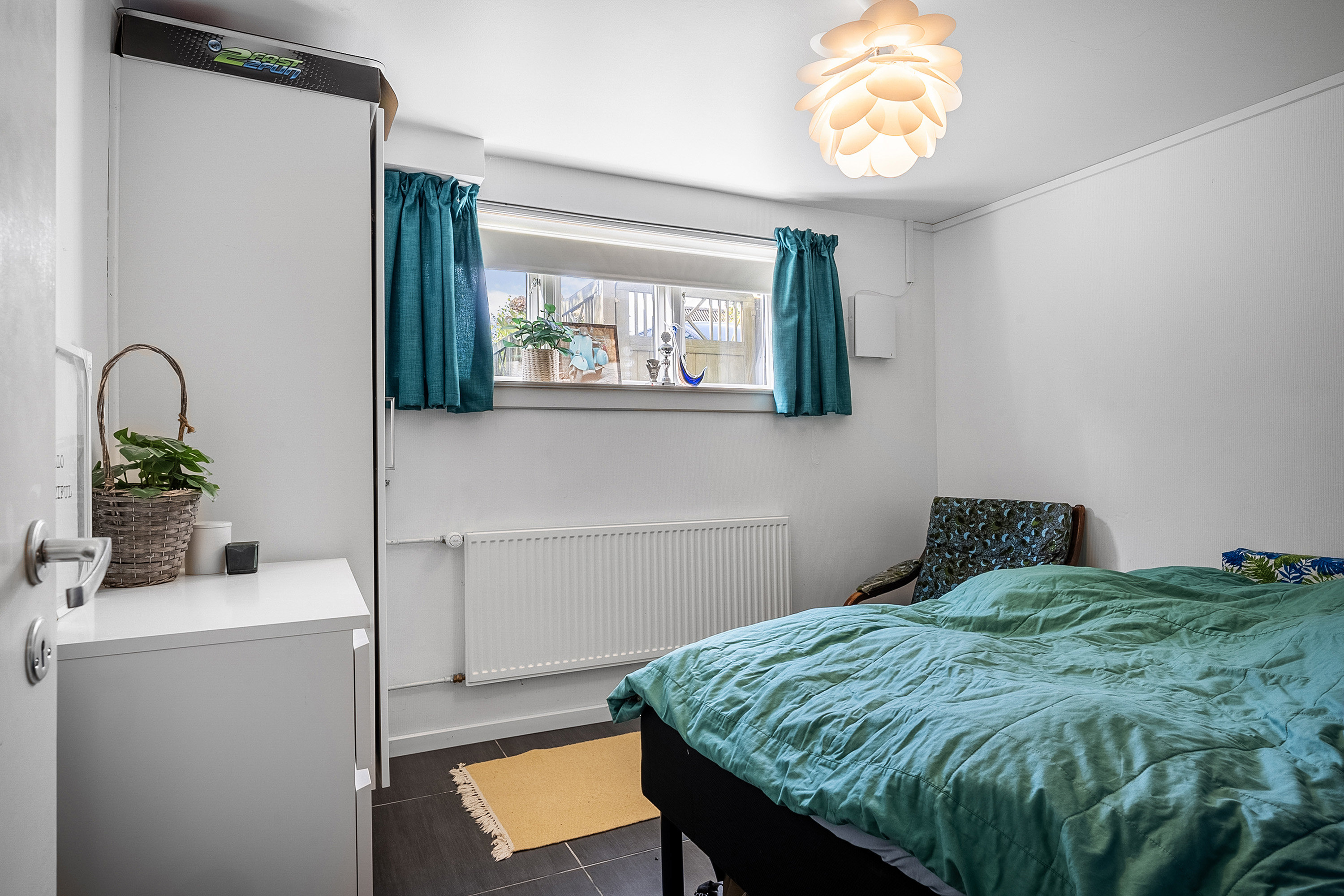 Fremhævet soveværelse billede i fuldskærmstilstand. Billede af Solvangsalle 40, 8700 Horsens