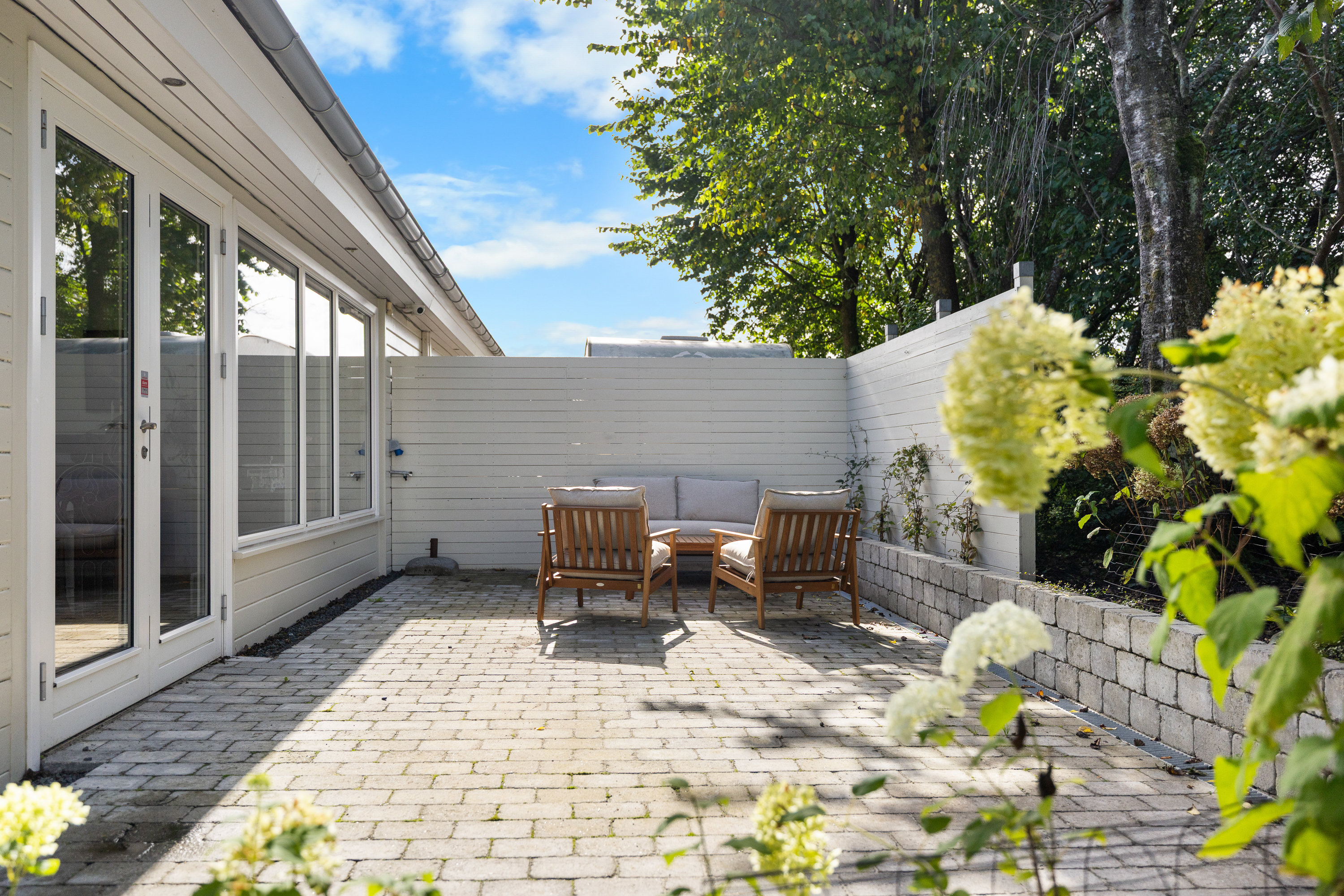 Fremhævet terrasse billede i fuldskærmstilstand. Billede af Herslev Bygade 28, Herslev, 7000 Fredericia