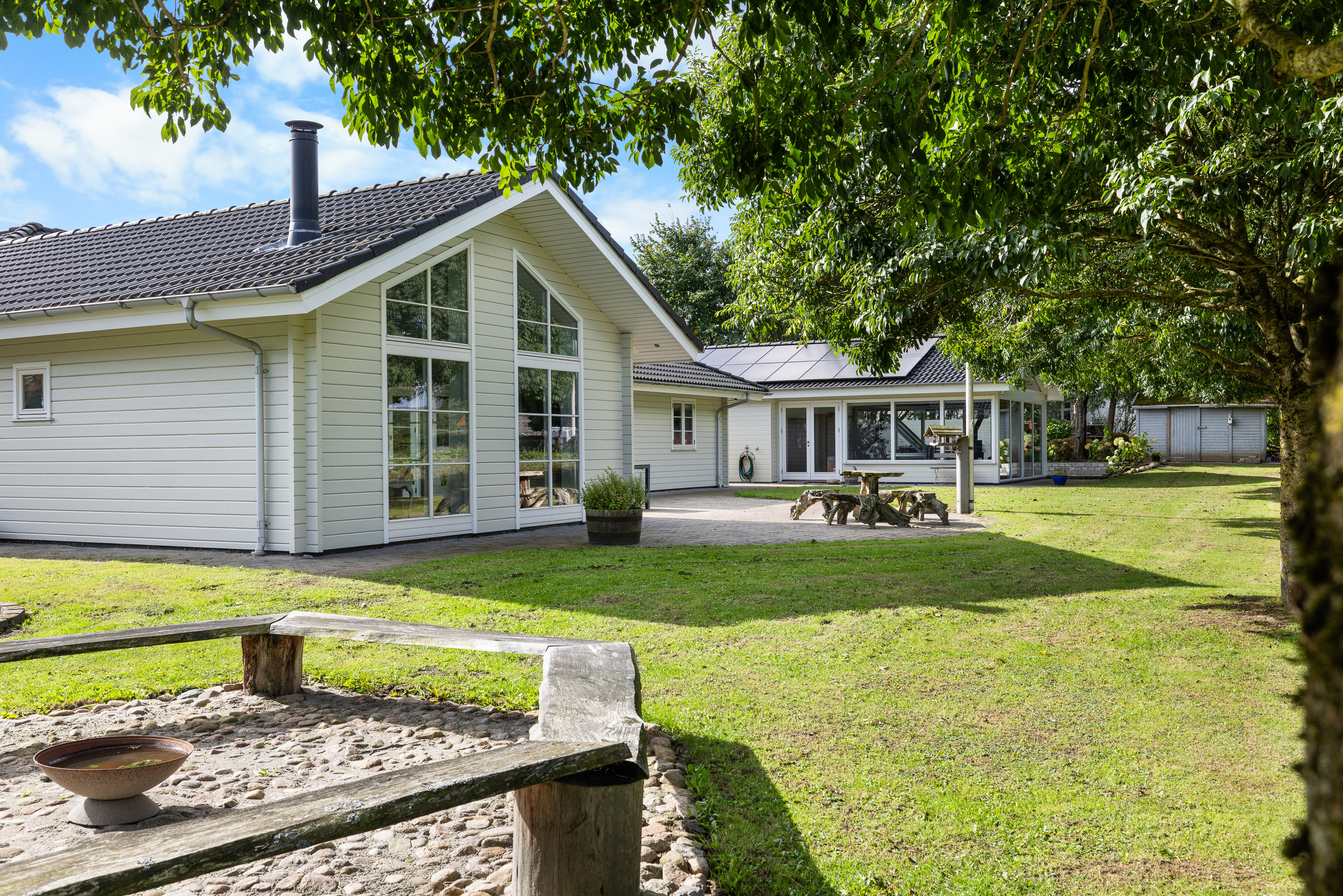 Fremhævet facade billede i fuldskærmstilstand. Billede af Herslev Bygade 28, Herslev, 7000 Fredericia