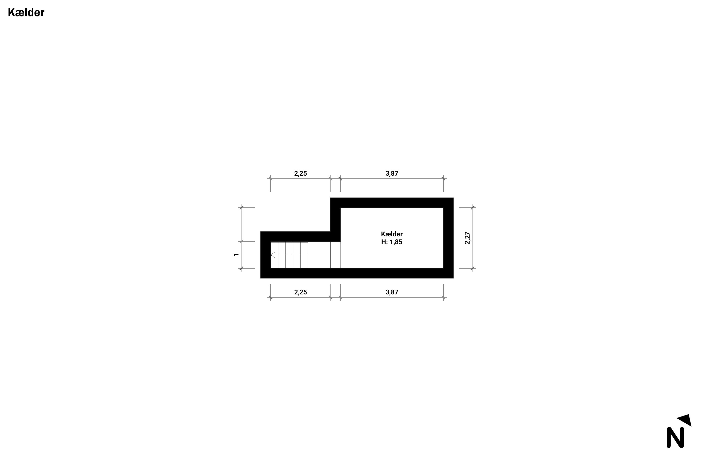 Plantegninger billede af Adelgade 54, 4880 Nysted
