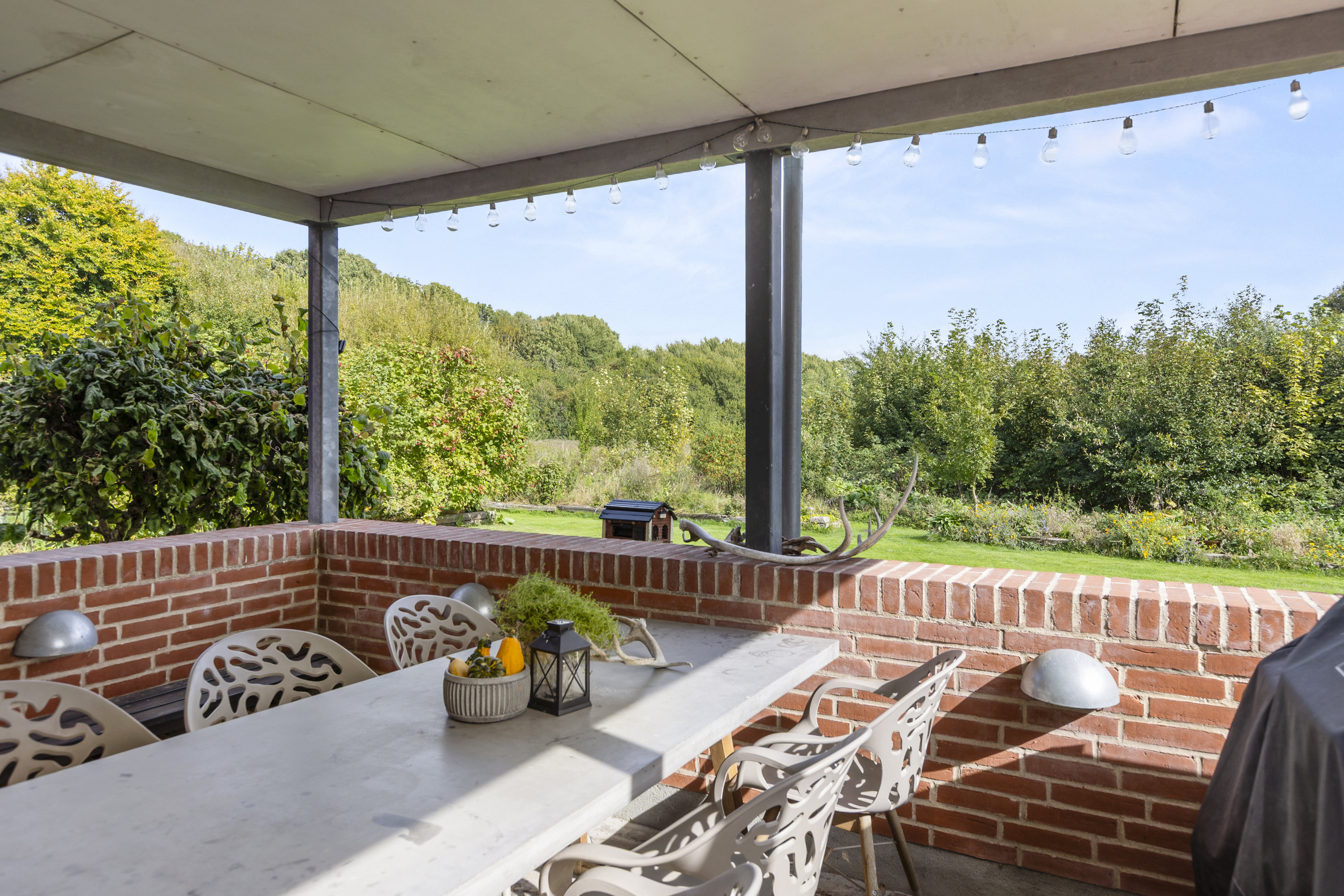 Fremhævet overdækket terrasse billede i fuldskærmstilstand. Billede af Bredholmsvej 6, 4180 Sorø