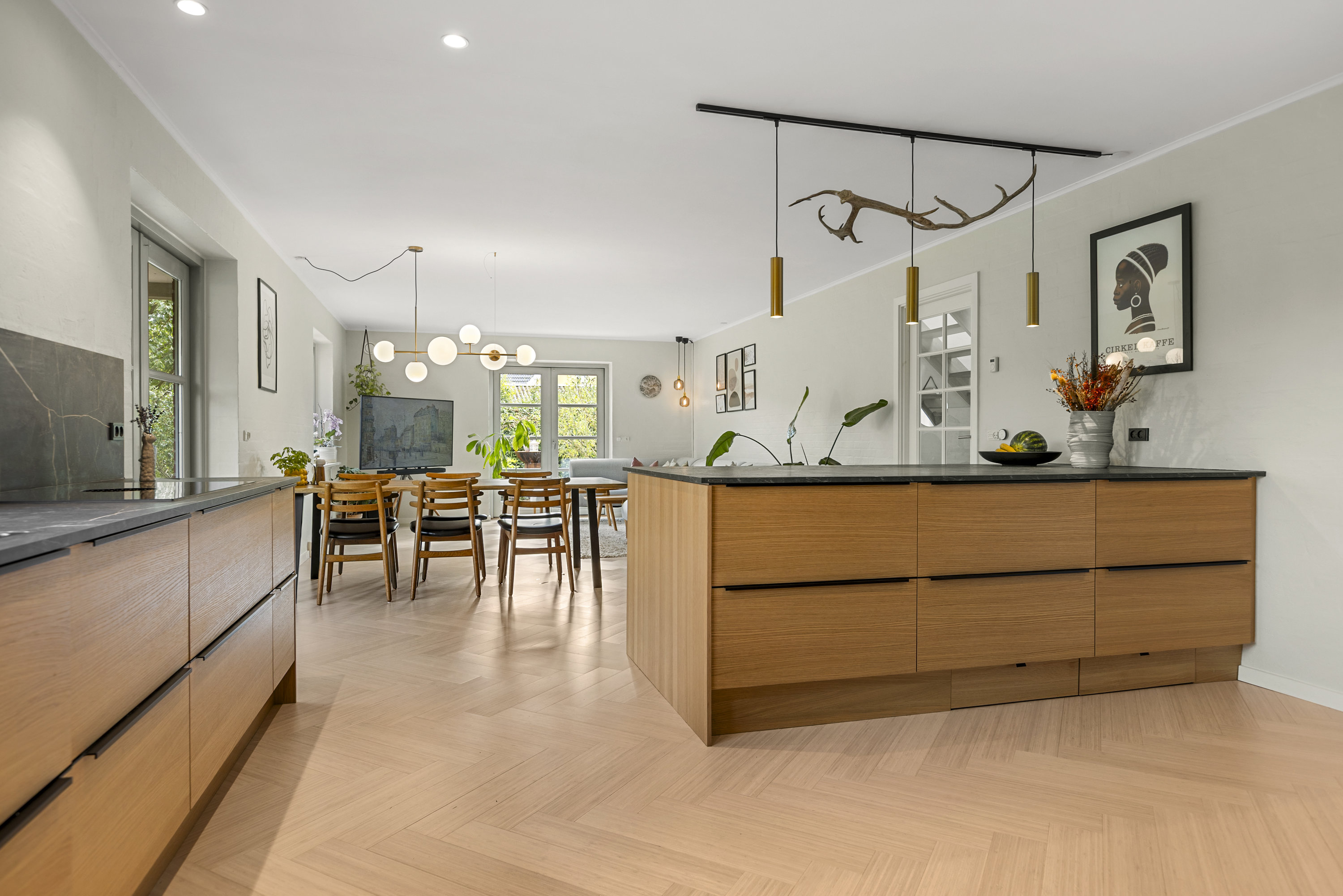 Fremhævet køkken billede i fuldskærmstilstand. Billede af Bredholmsvej 6, 4180 Sorø