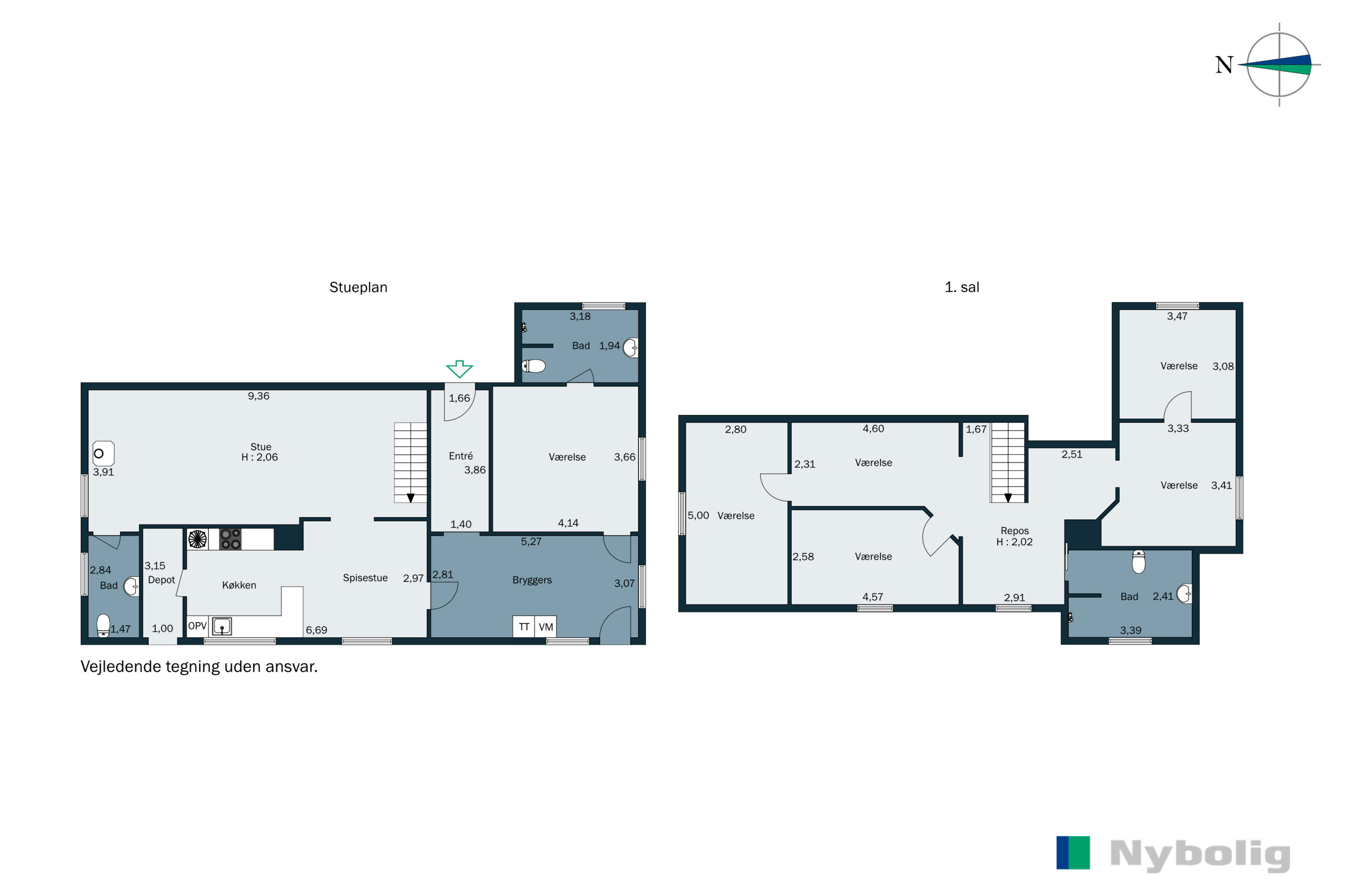 Plantegninger billede af Sønderbakken 2, Glud, 7130 Juelsminde