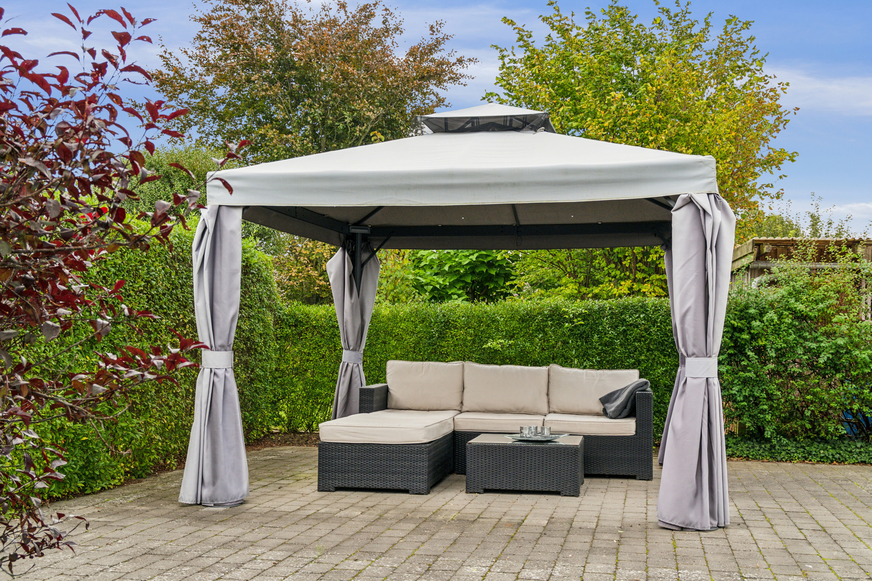 Fremhævet terrasse billede i fuldskærmstilstand. Billede af Rønningevej 6, 5550 Langeskov