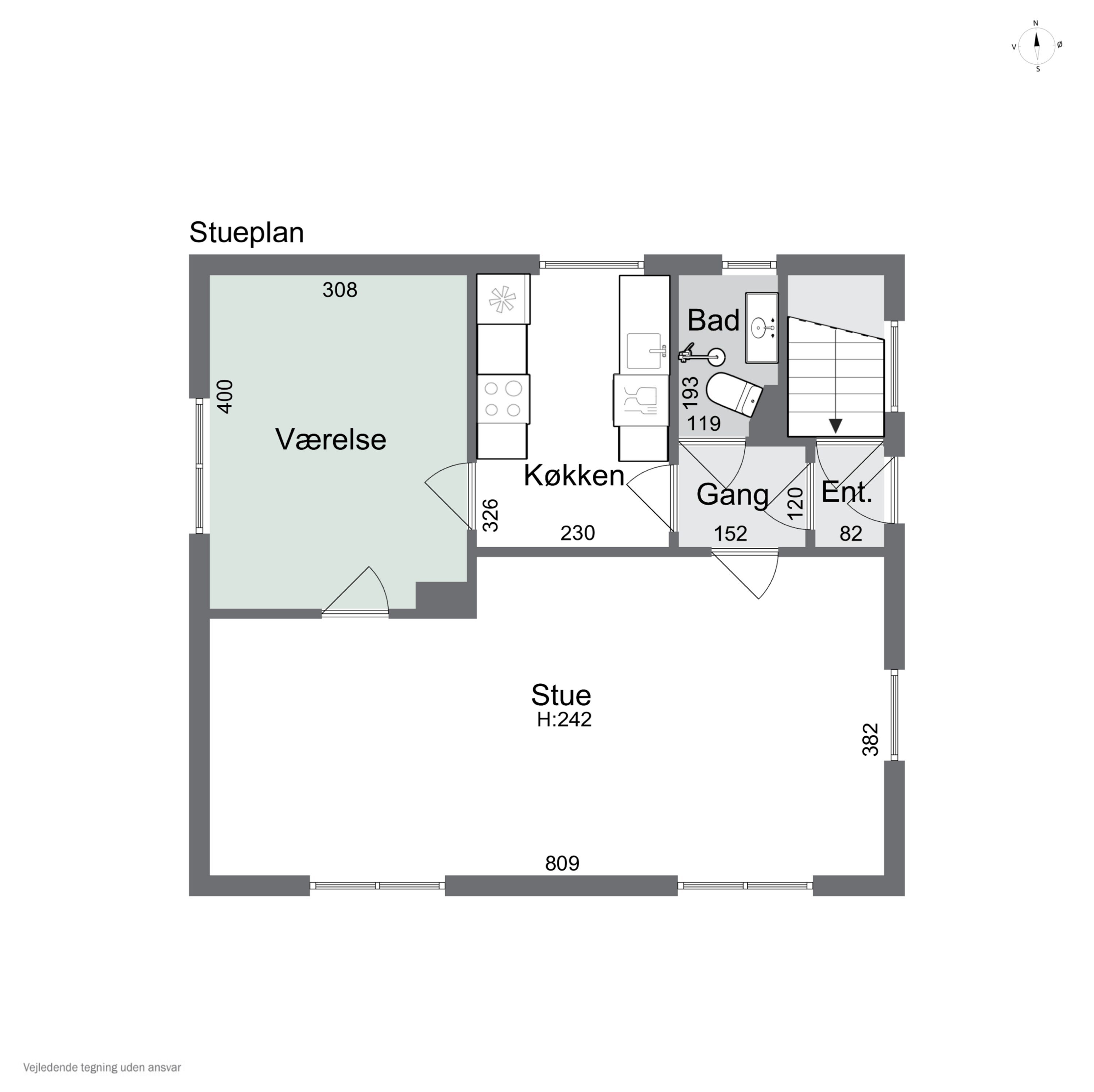 Plantegninger billede af Halvorsmindevej 9, 9800 Hjørring