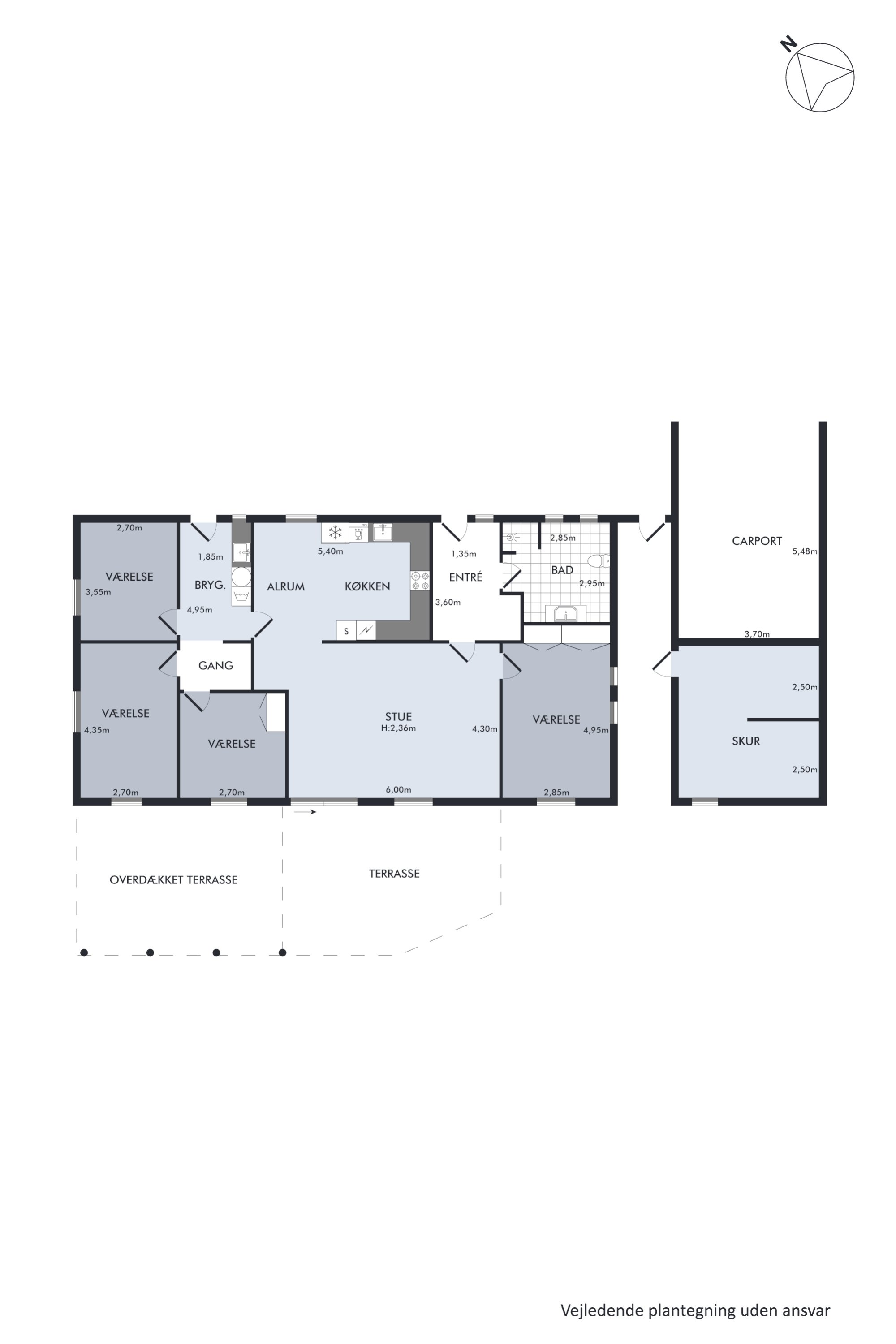 Plantegninger billede af Orgelvej 22, 8940 Randers SV