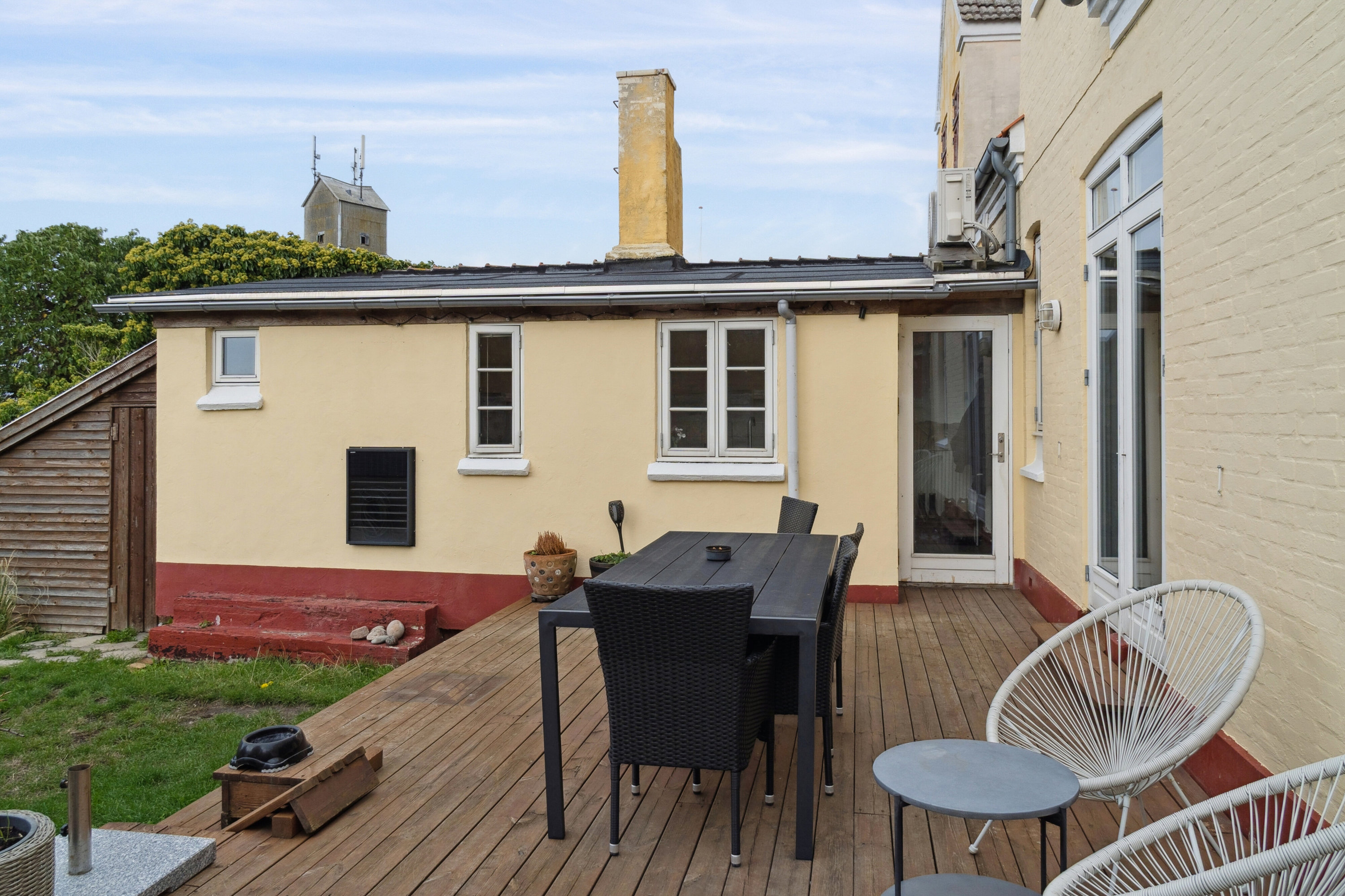 Fremhævet terrasse billede i fuldskærmstilstand. Billede af Vestergade 47, 3790 Hasle