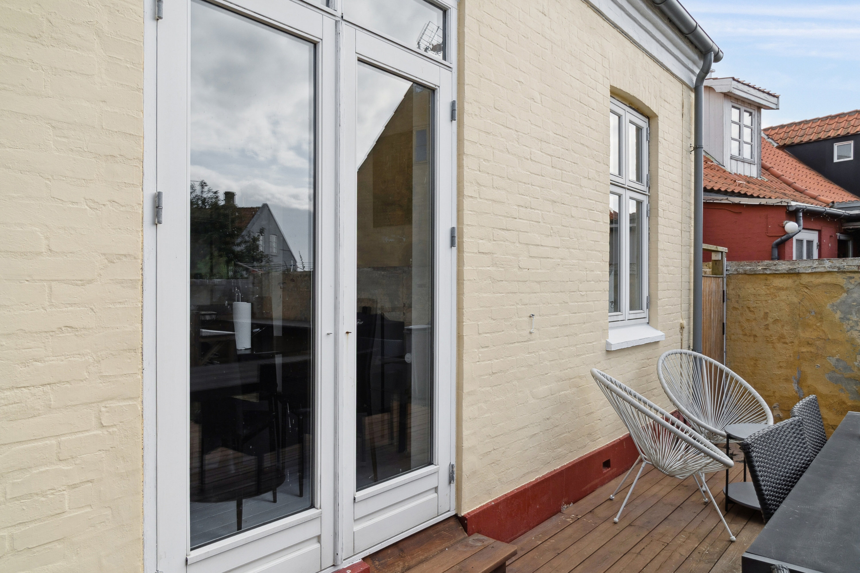 Fremhævet terrasse billede i fuldskærmstilstand. Billede af Vestergade 47, 3790 Hasle