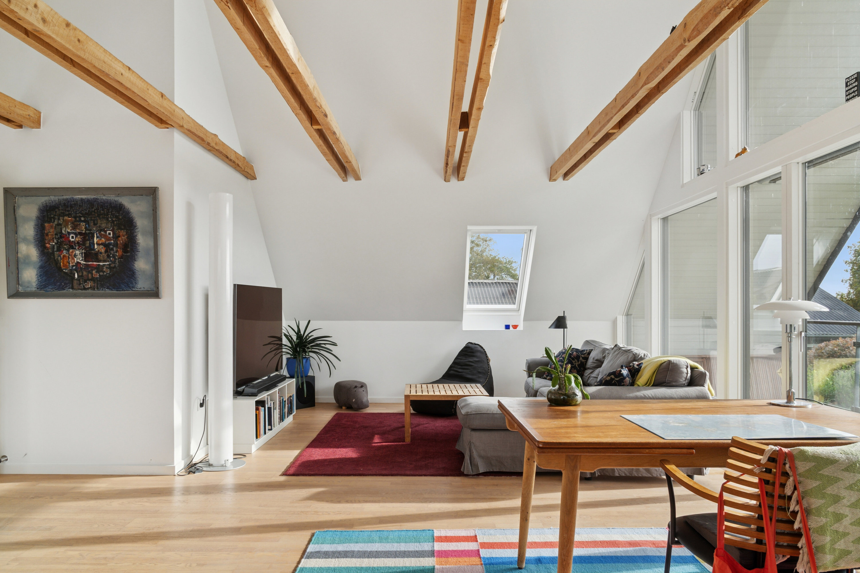 Fremhævet stue billede i fuldskærmstilstand. Billede af Sagasvej 19, 8600 Silkeborg