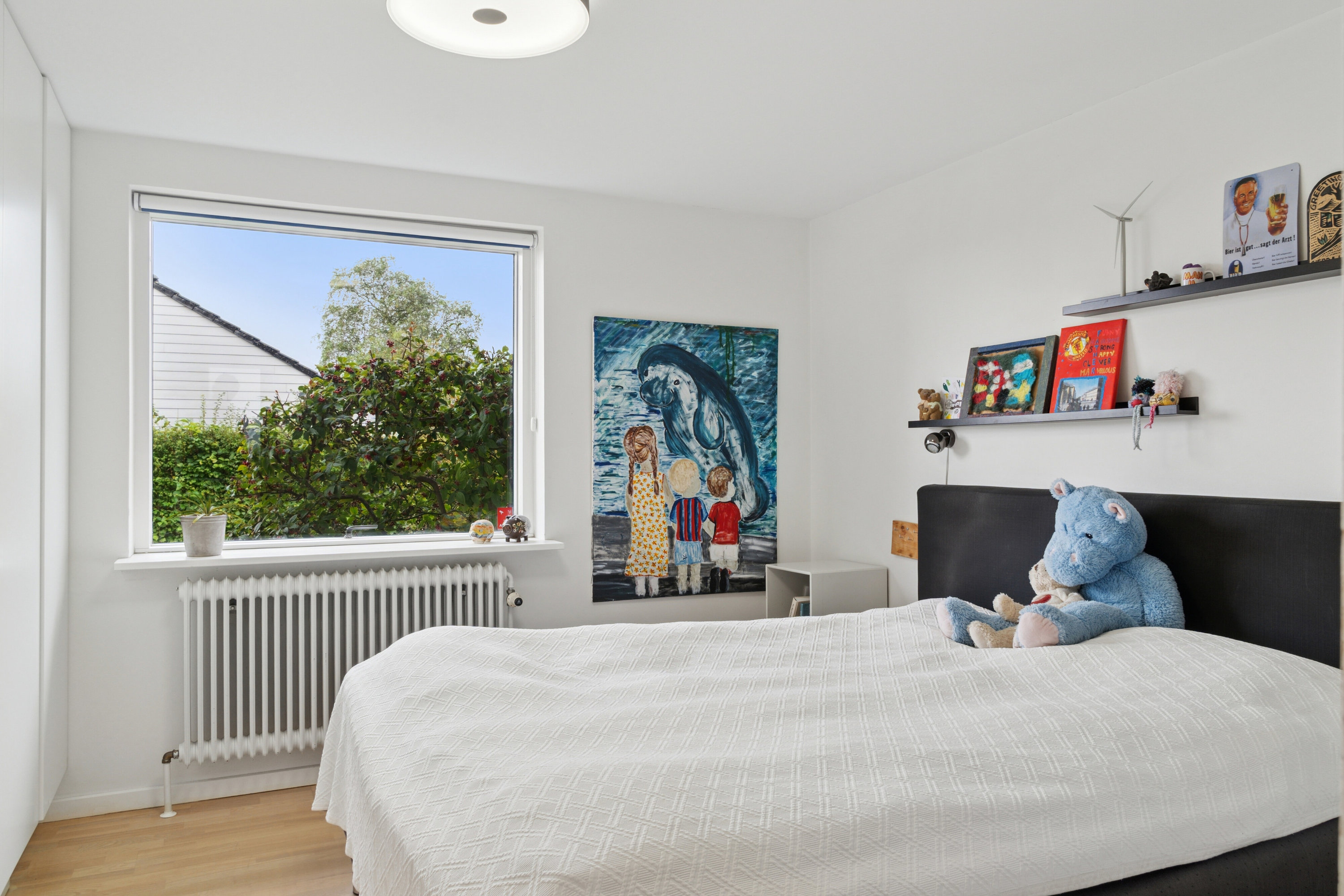 Fremhævet soveværelse billede i fuldskærmstilstand. Billede af Sagasvej 19, 8600 Silkeborg