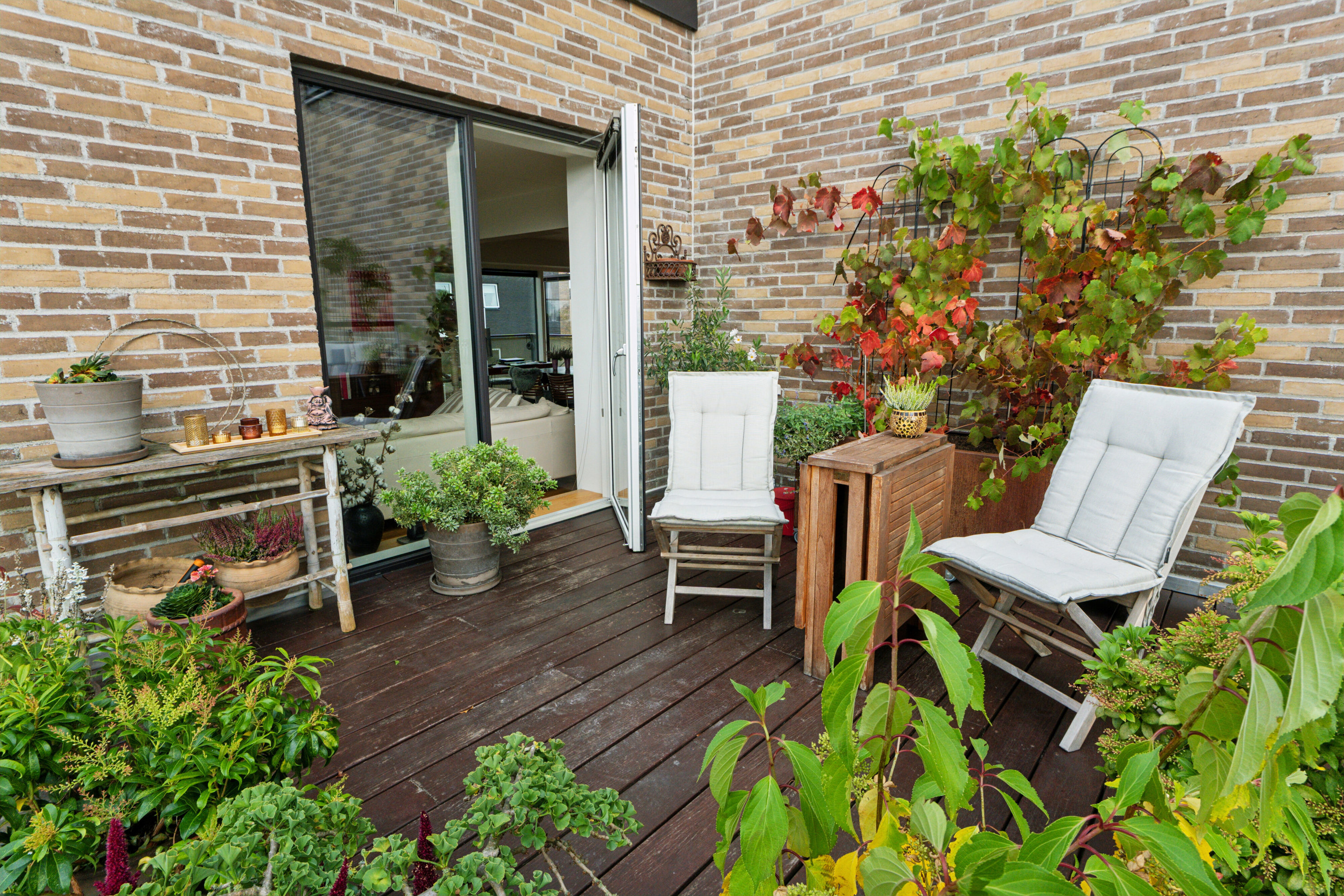 Miniaturebillede 1: terrasse. Billede af Kaffevej 39, 4. tv., 2610 Rødovre